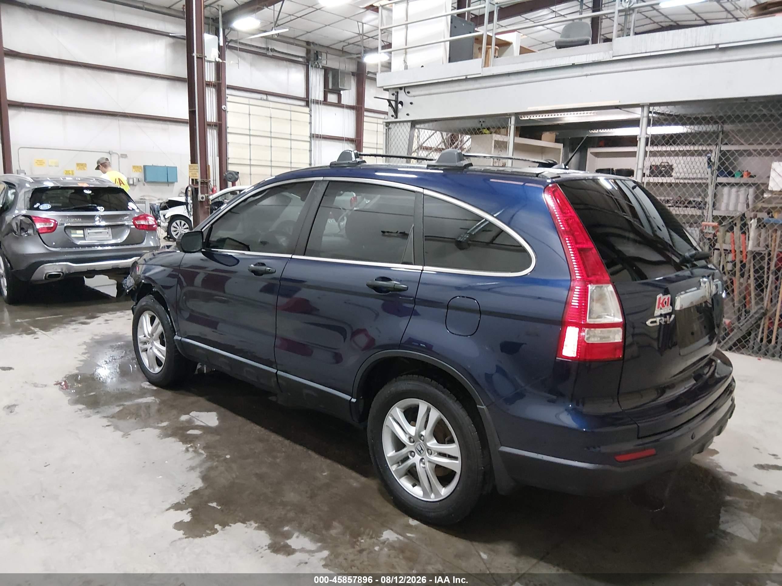 2011 Honda Cr-v Ex Blue vin: 5J6RE4H54BL028962