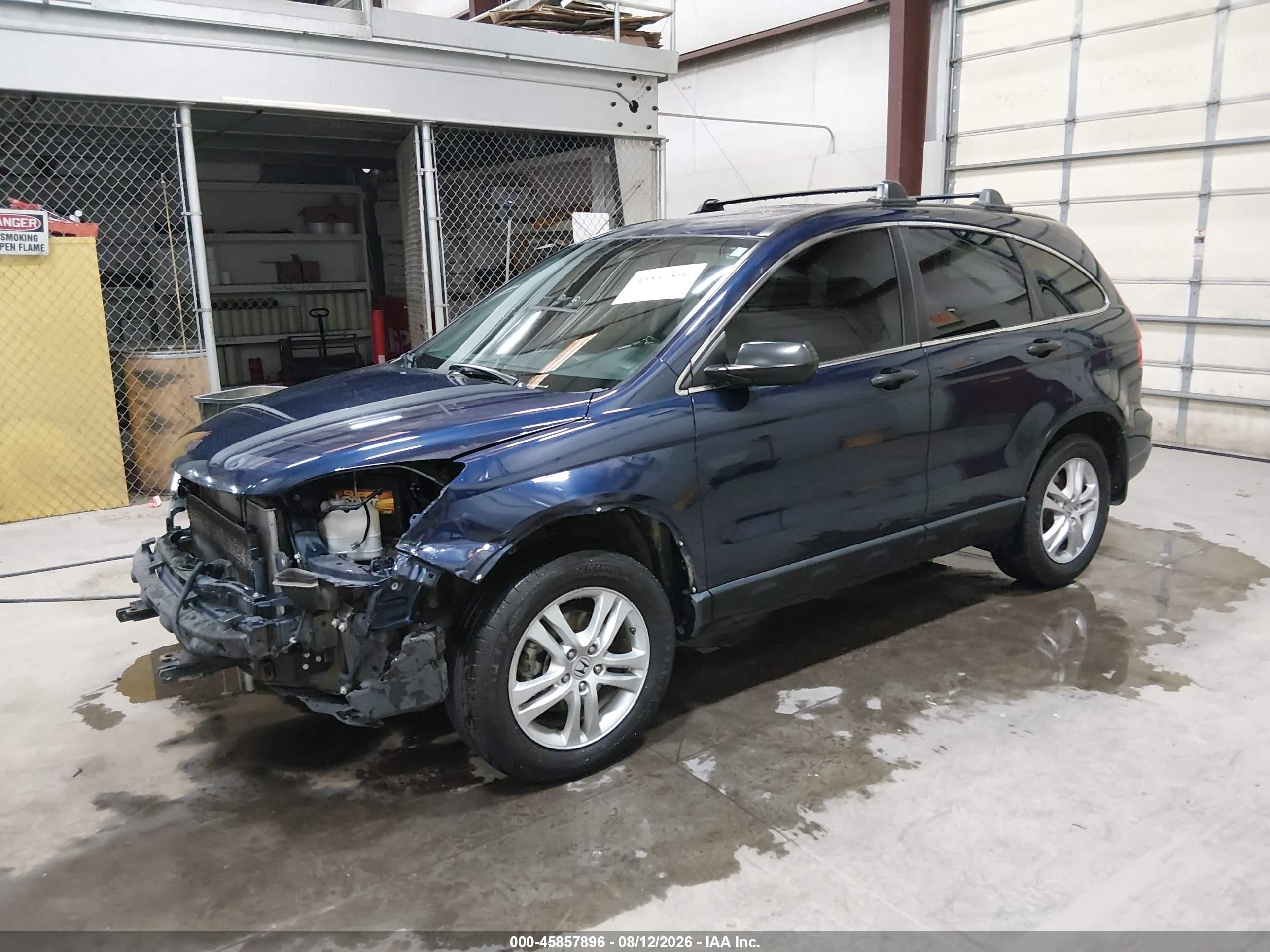 2011 Honda Cr-v Ex Blue vin: 5J6RE4H54BL028962