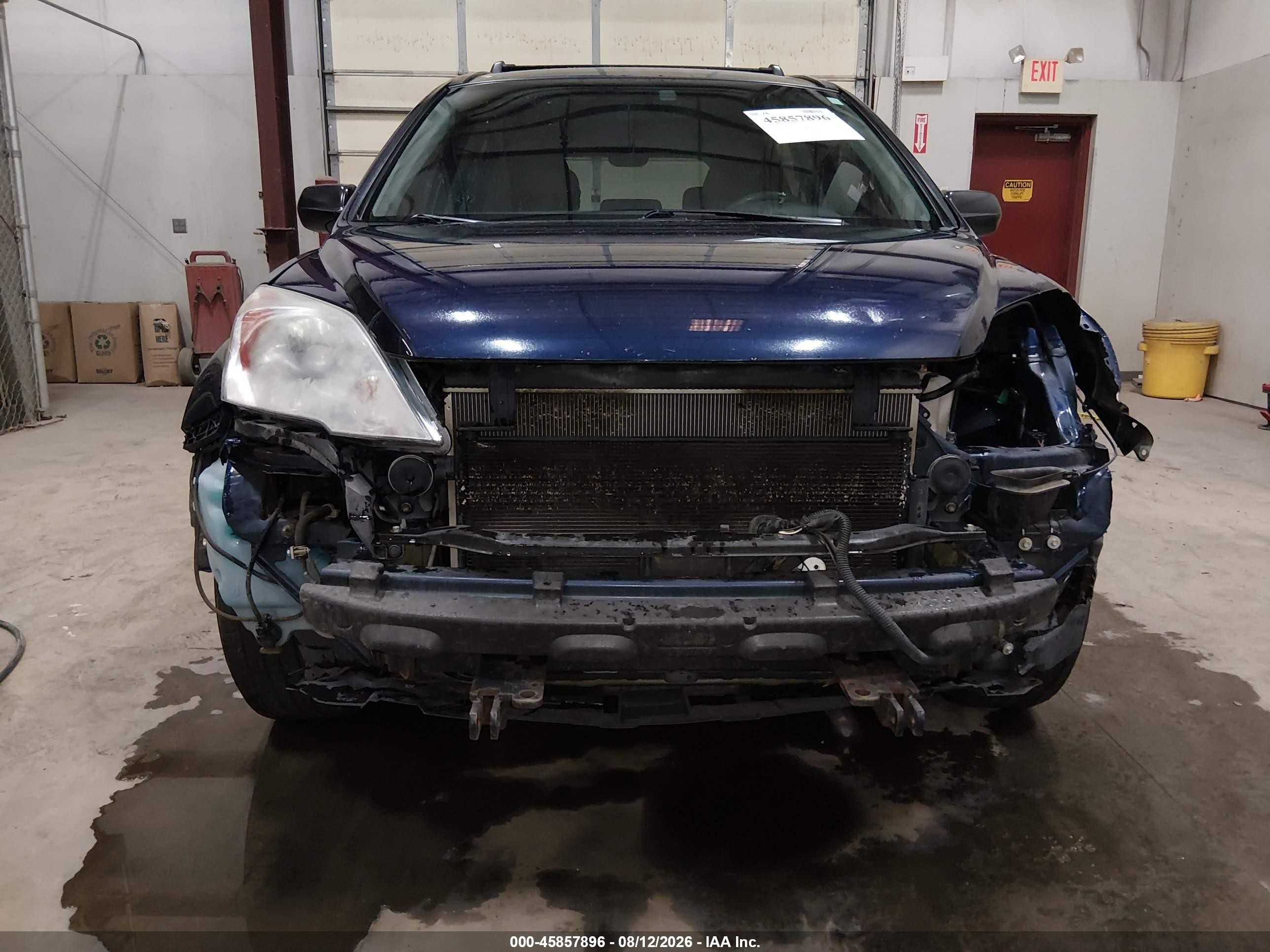 2011 Honda Cr-v Ex Blue vin: 5J6RE4H54BL028962
