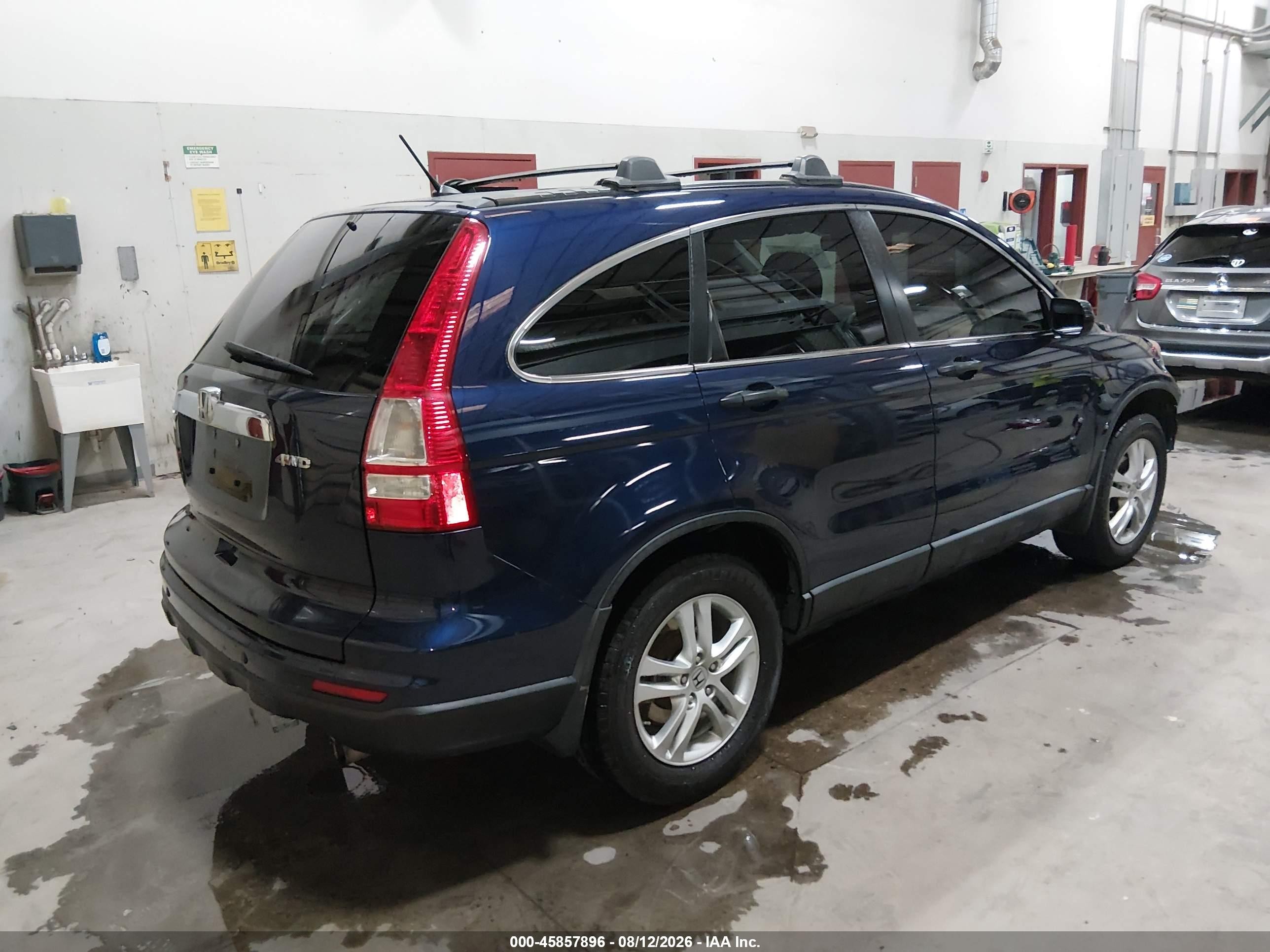 2011 Honda Cr-v Ex Blue vin: 5J6RE4H54BL028962
