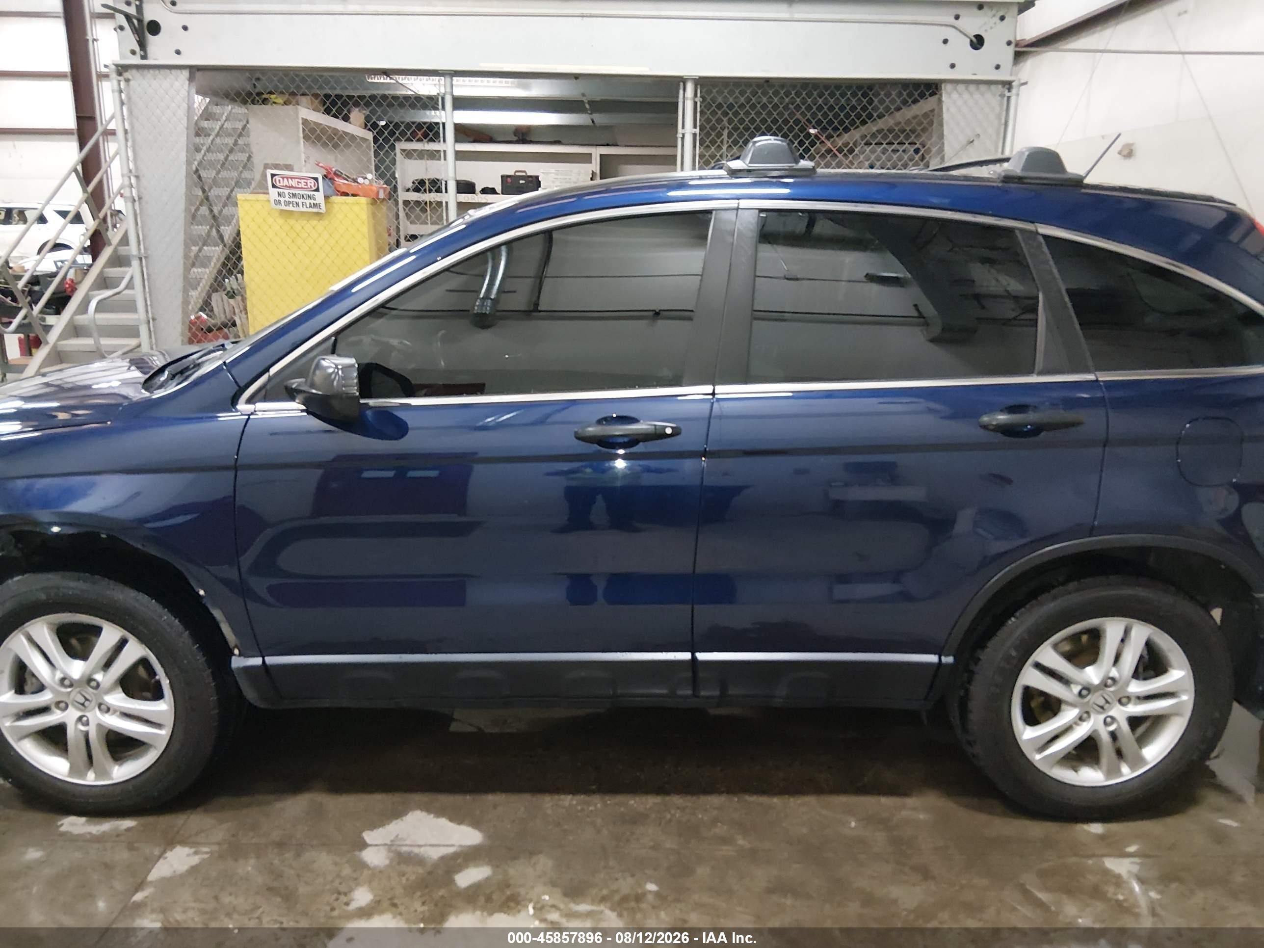 2011 Honda Cr-v Ex Blue vin: 5J6RE4H54BL028962