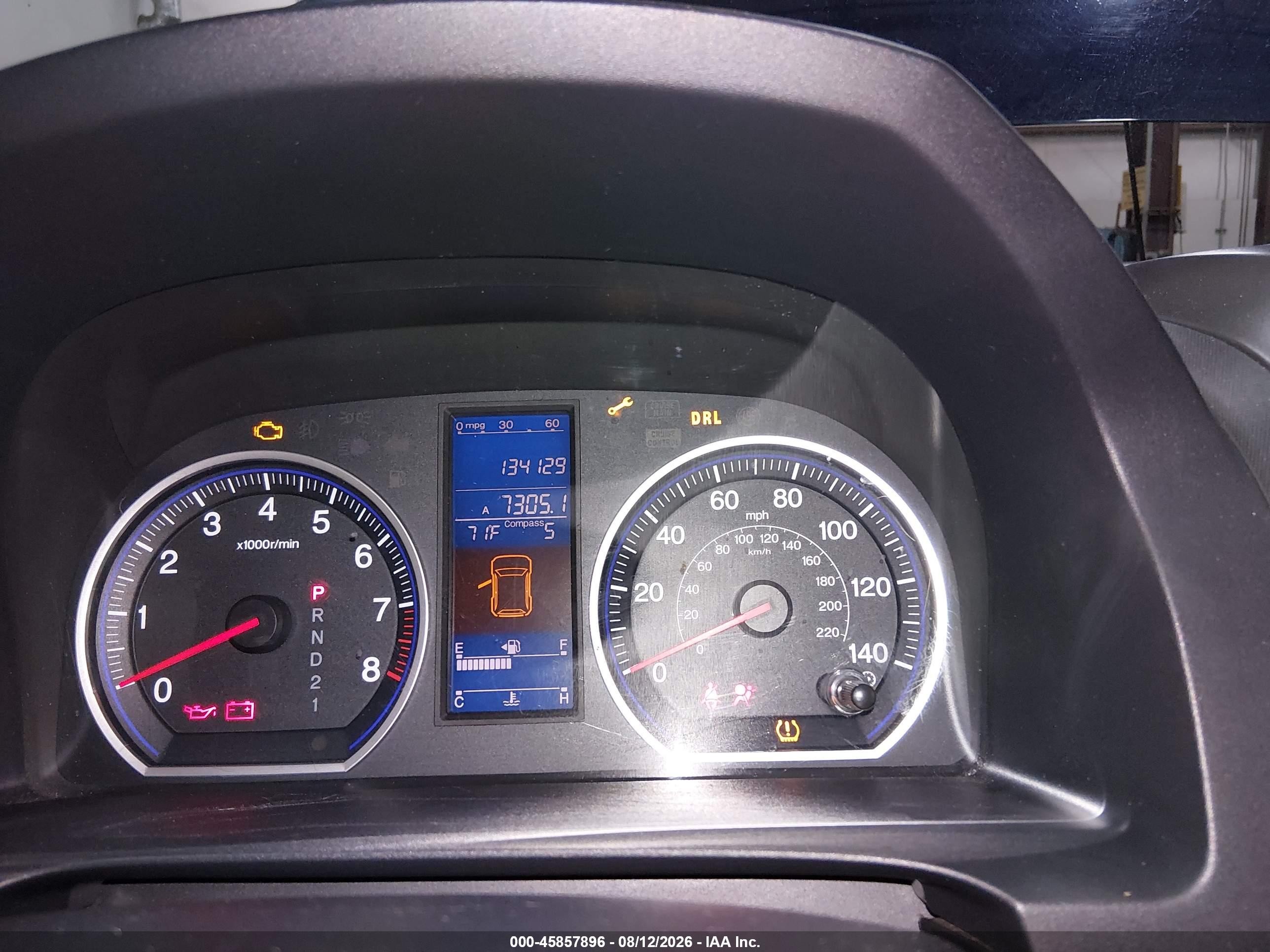 2011 Honda Cr-v Ex Blue vin: 5J6RE4H54BL028962