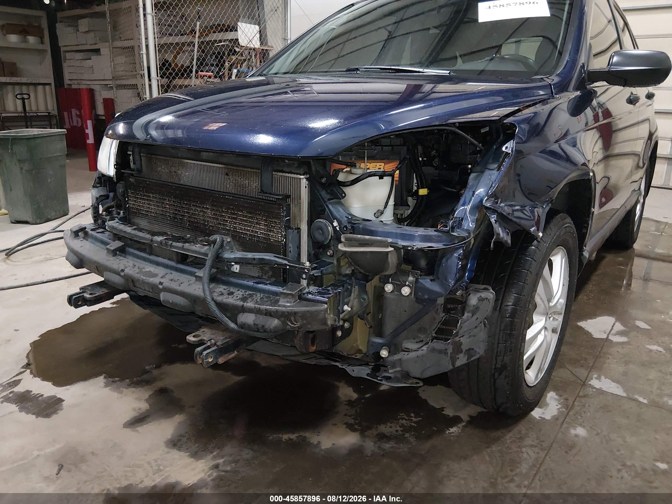2011 Honda Cr-v Ex Blue vin: 5J6RE4H54BL028962