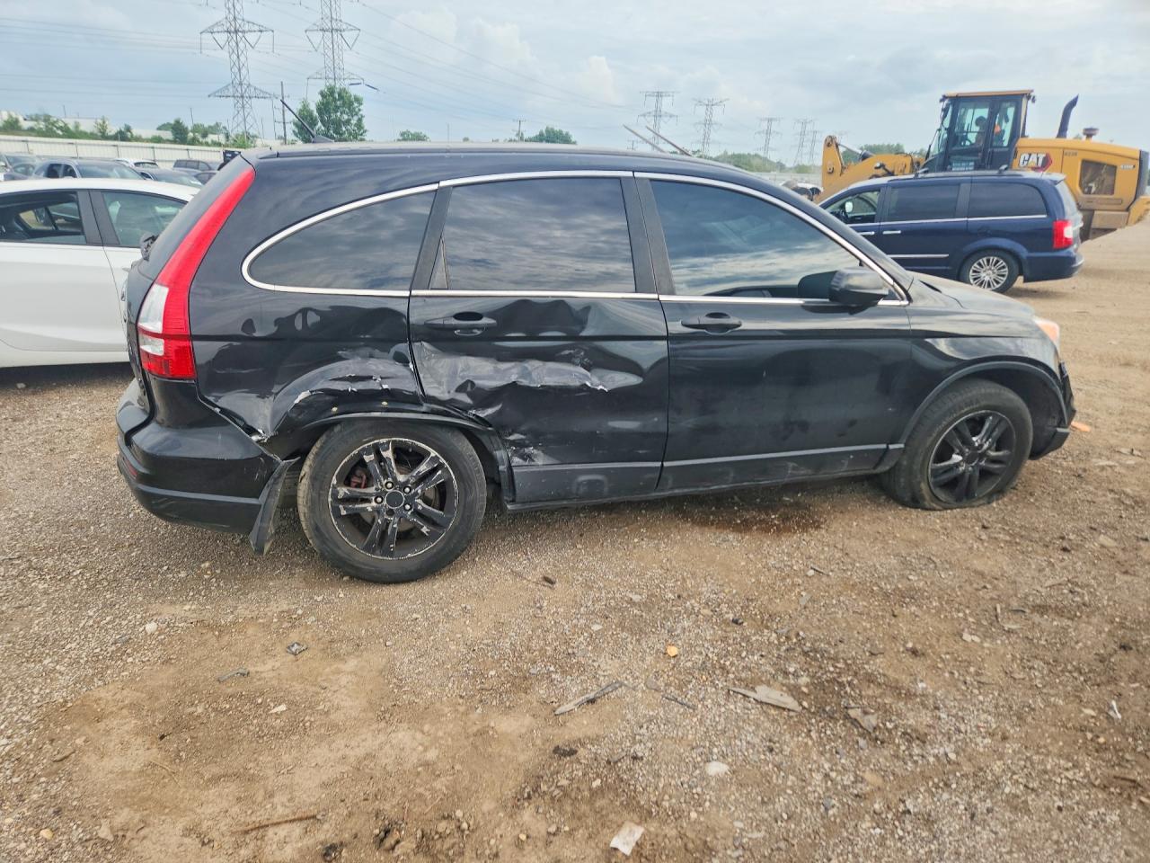 2011 Honda Cr-v Ex Black vin: 5J6RE4H54BL031411