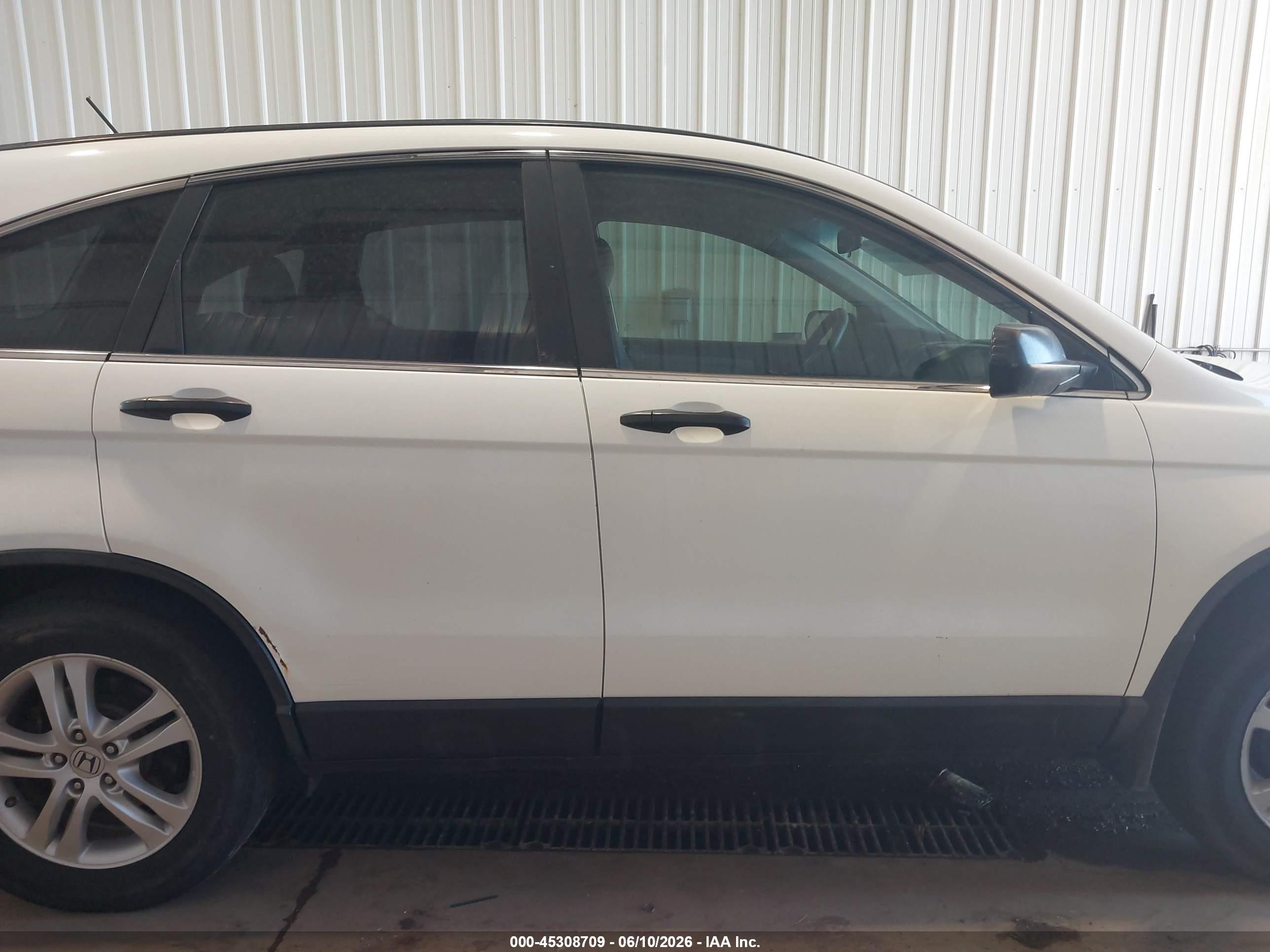 2011 Honda Cr-v Ex White vin: 5J6RE4H54BL050007