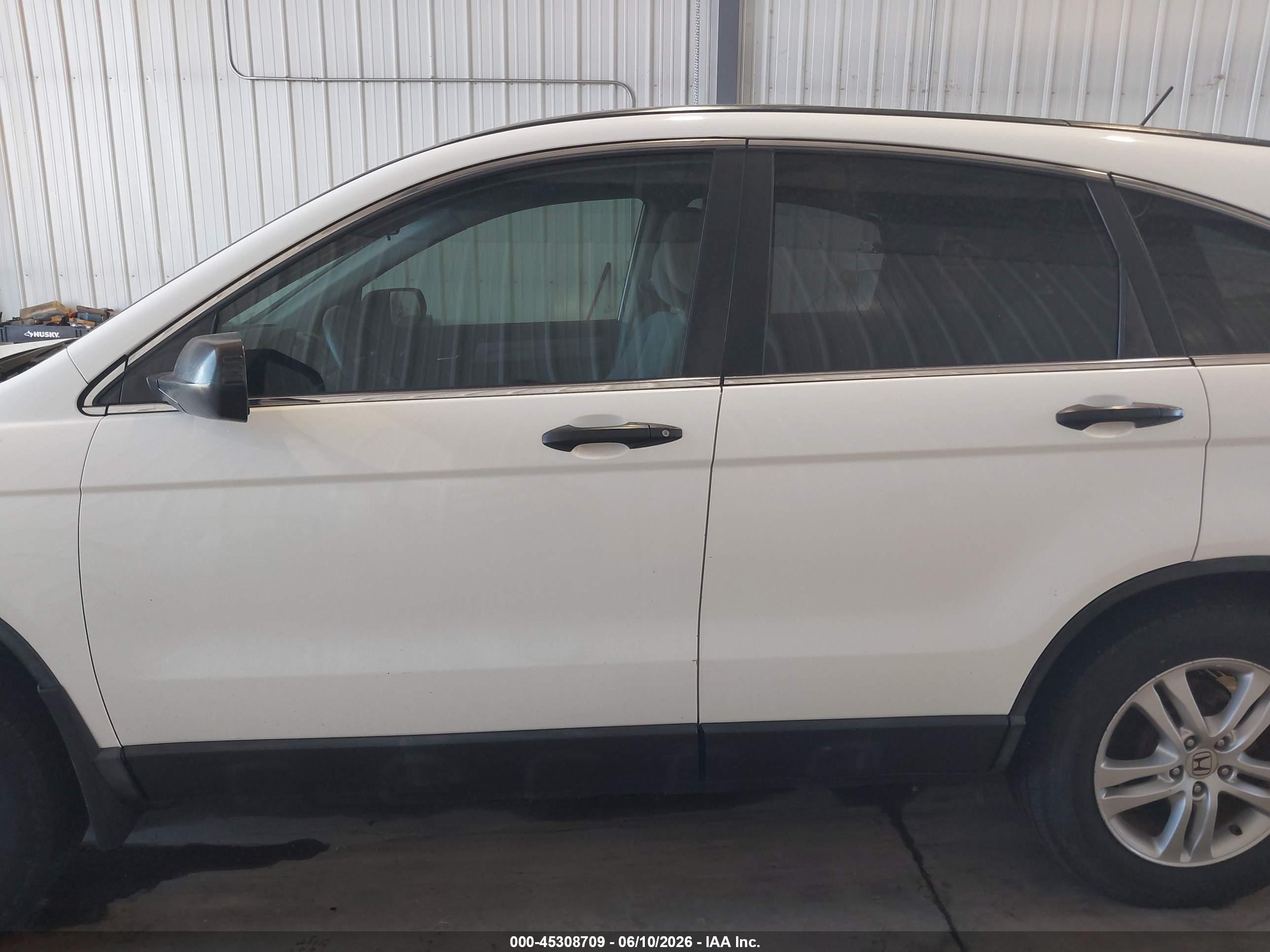 2011 Honda Cr-v Ex White vin: 5J6RE4H54BL050007