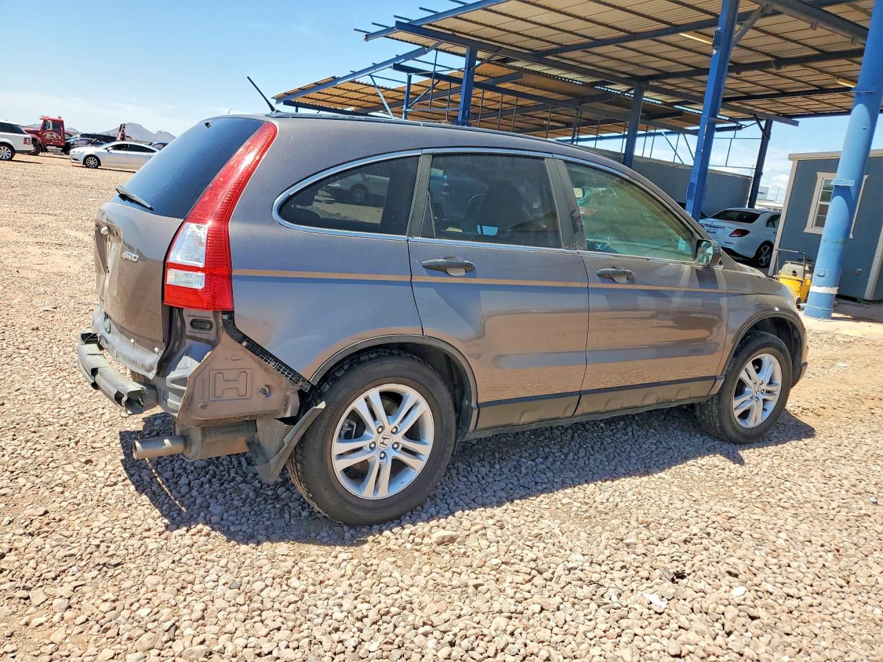 2011 Honda Cr-v Ex Gray vin: 5J6RE4H54BL065154
