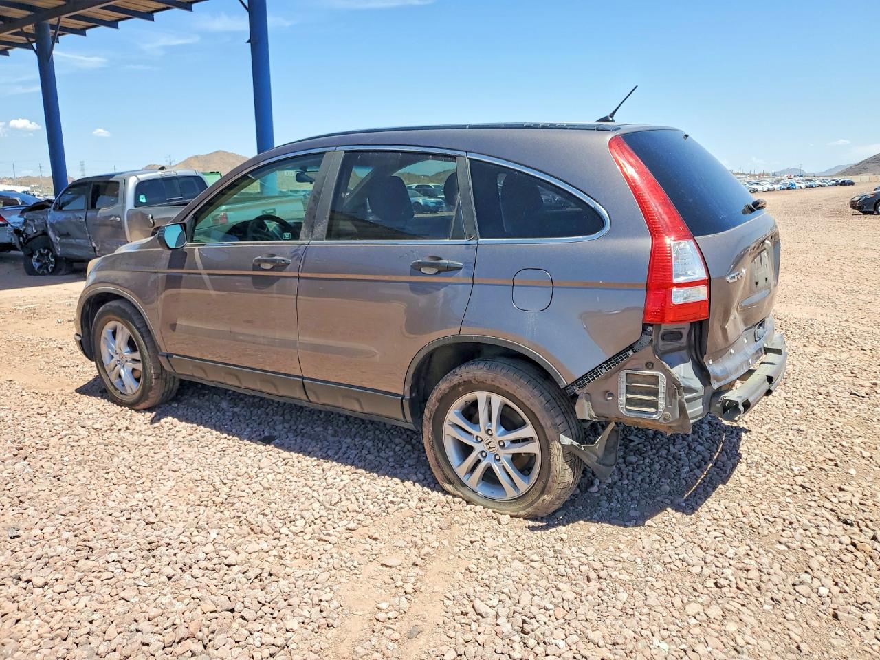 2011 Honda Cr-v Ex Gray vin: 5J6RE4H54BL065154