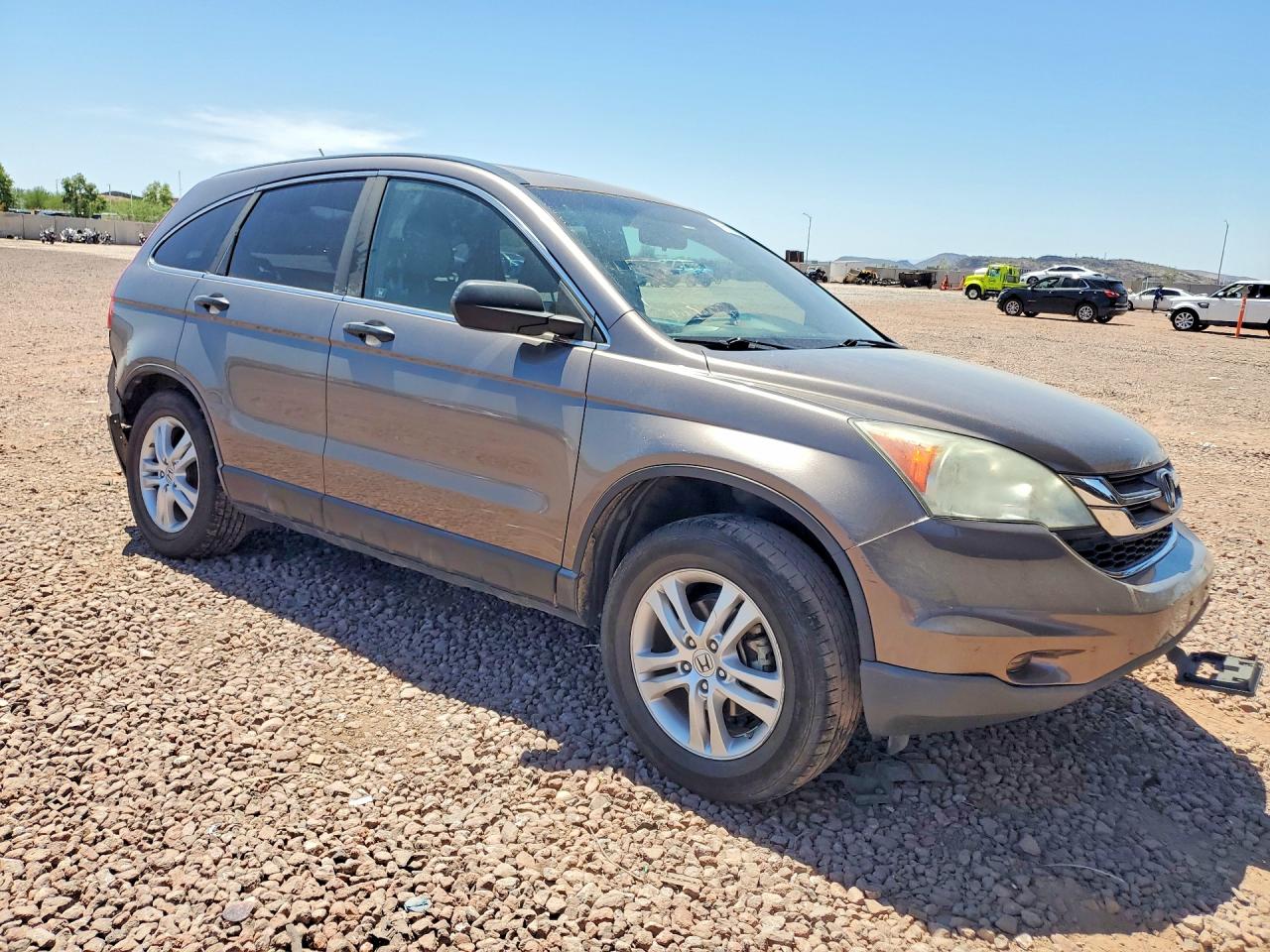 2011 Honda Cr-v Ex Gray vin: 5J6RE4H54BL065154