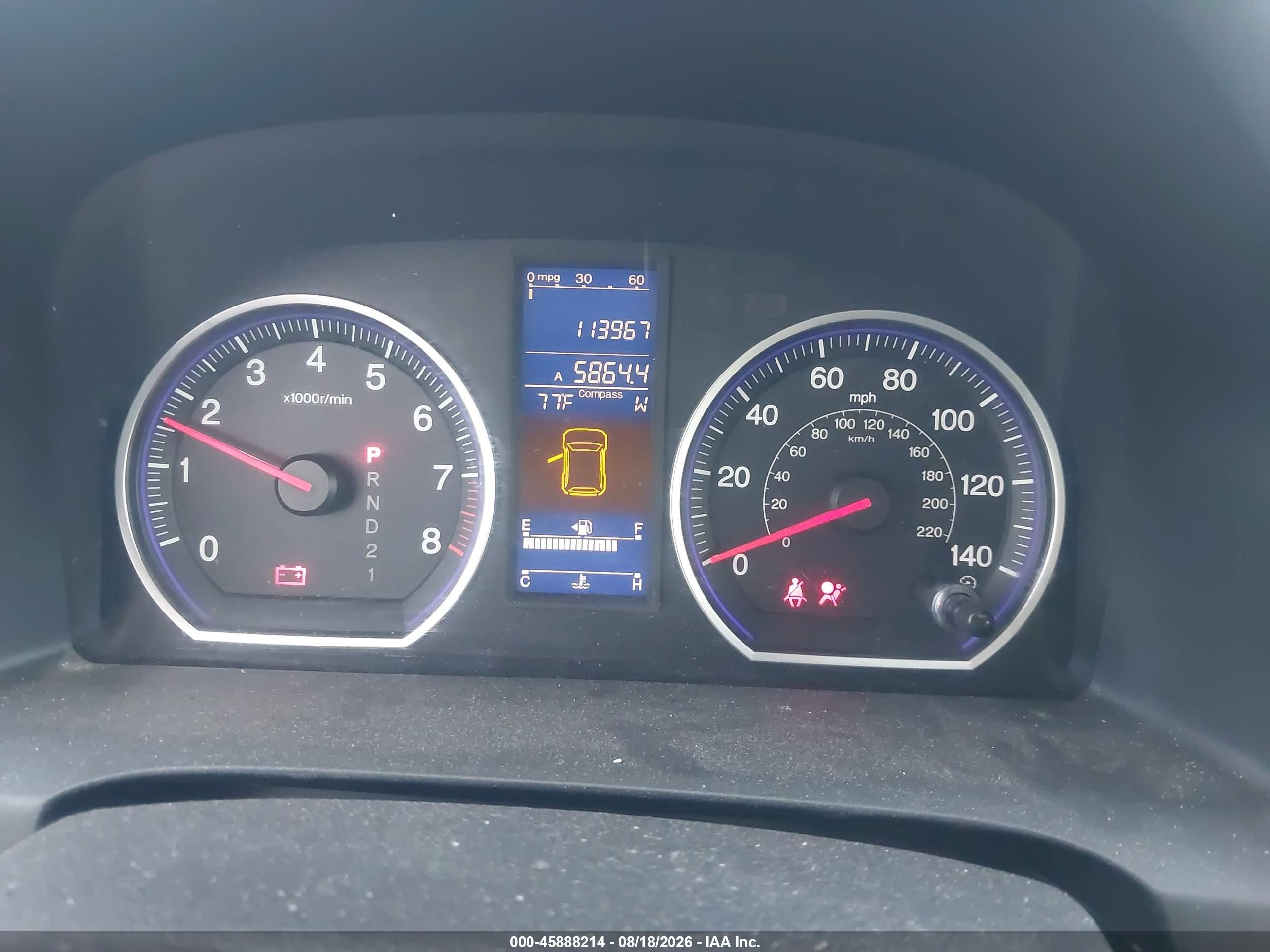 2010 Honda Cr-v Ex Blue vin: 5J6RE4H55AL033845