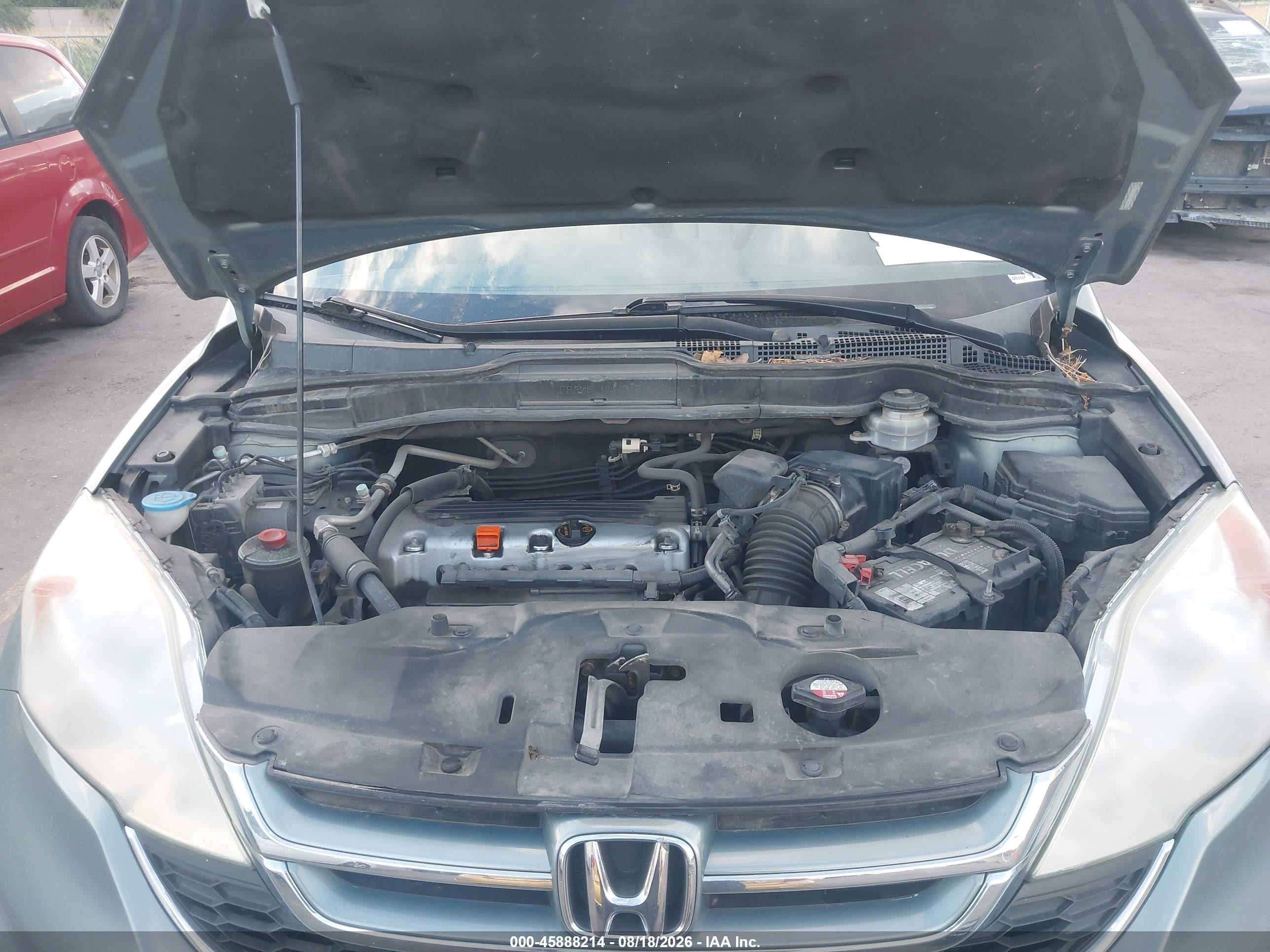 2010 Honda Cr-v Ex Blue vin: 5J6RE4H55AL033845