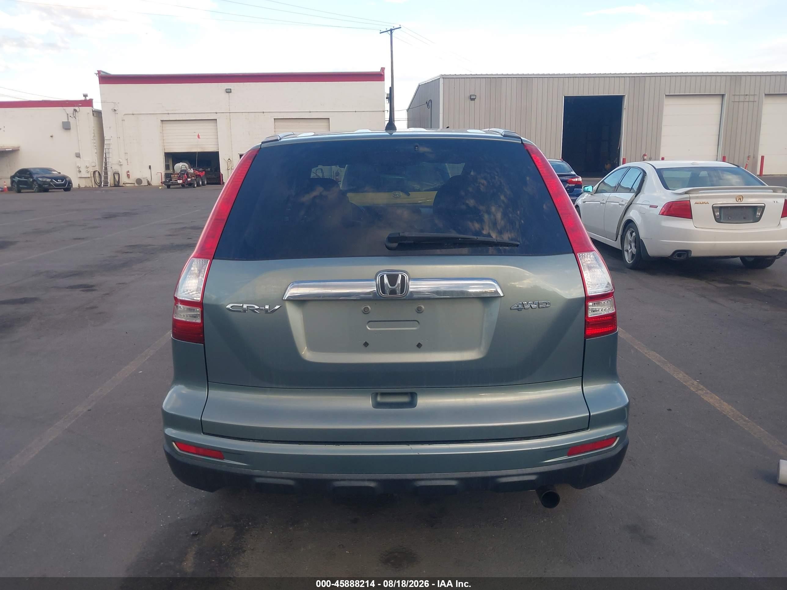 2010 Honda Cr-v Ex Blue vin: 5J6RE4H55AL033845