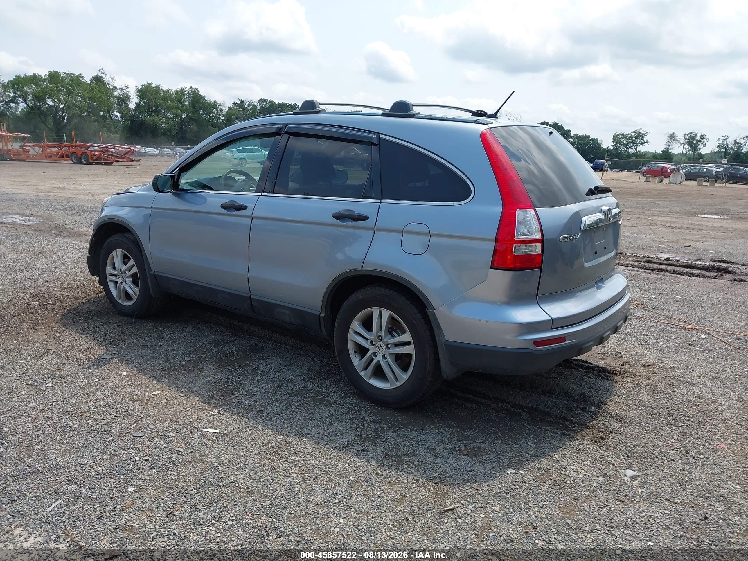 2010 Honda Cr-v Ex Синий vin: 5J6RE4H55AL071320