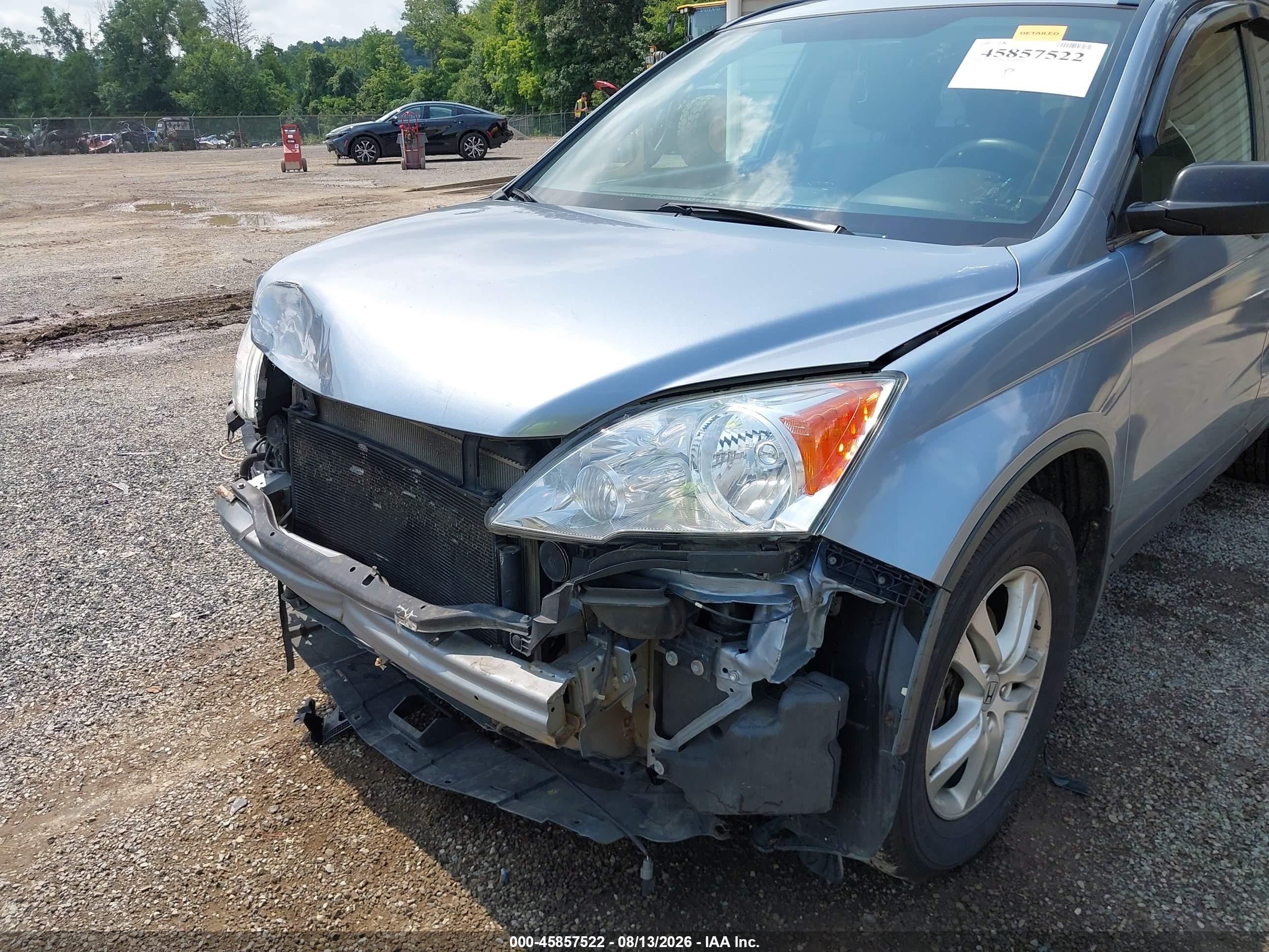2010 Honda Cr-v Ex Синий vin: 5J6RE4H55AL071320