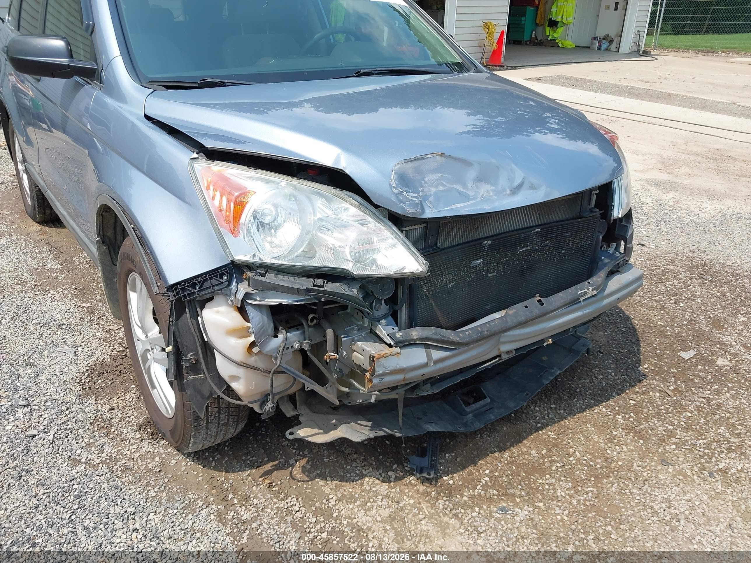 2010 Honda Cr-v Ex Синий vin: 5J6RE4H55AL071320