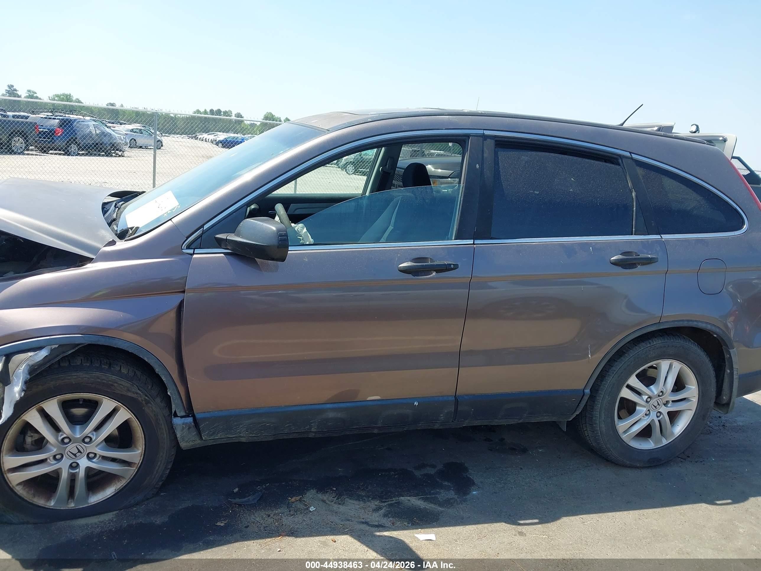 2010 Honda Cr-v Ex Gray vin: 5J6RE4H55AL085282
