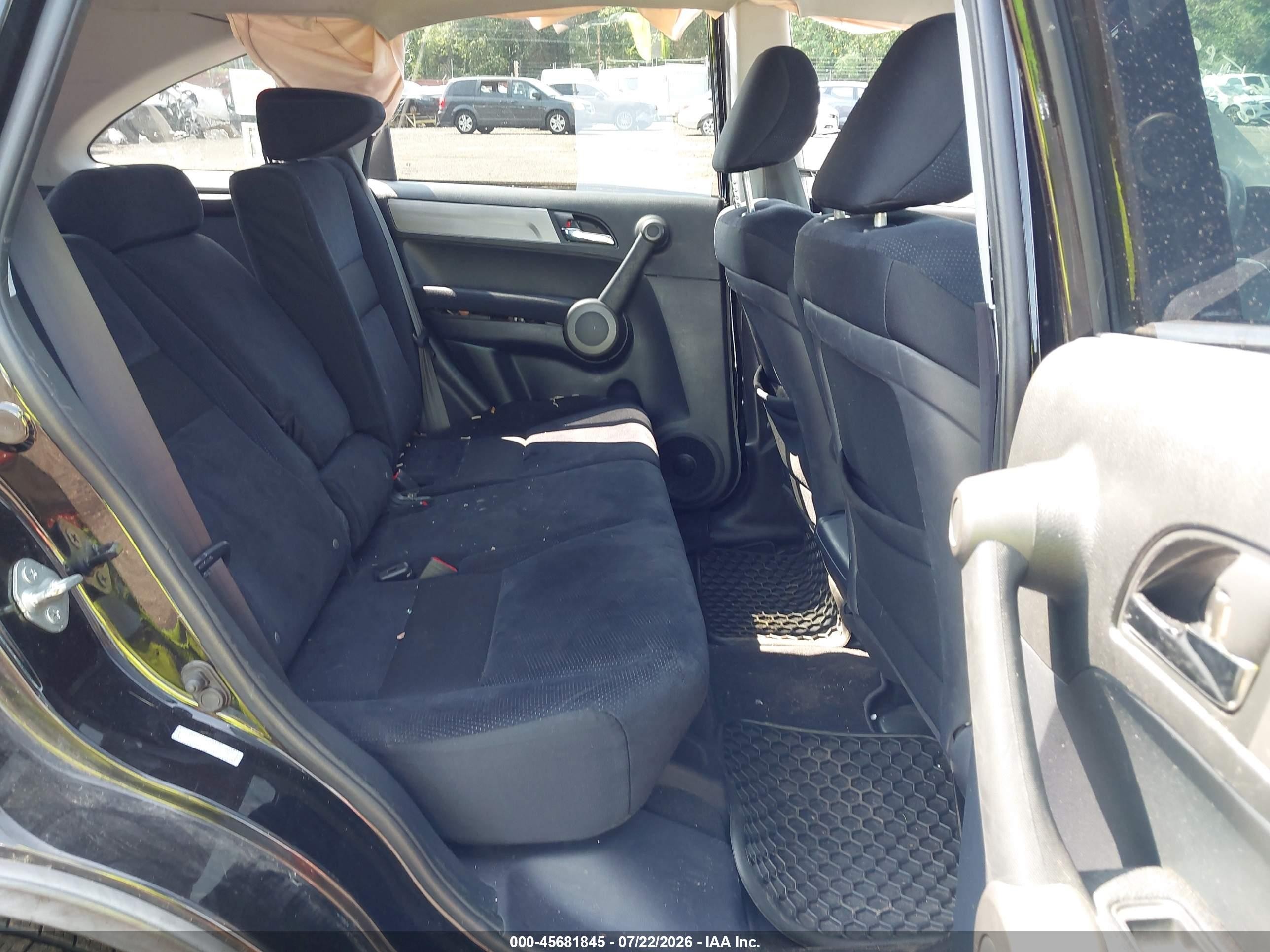 2010 Honda Cr-v Ex Black vin: 5J6RE4H55AL085587