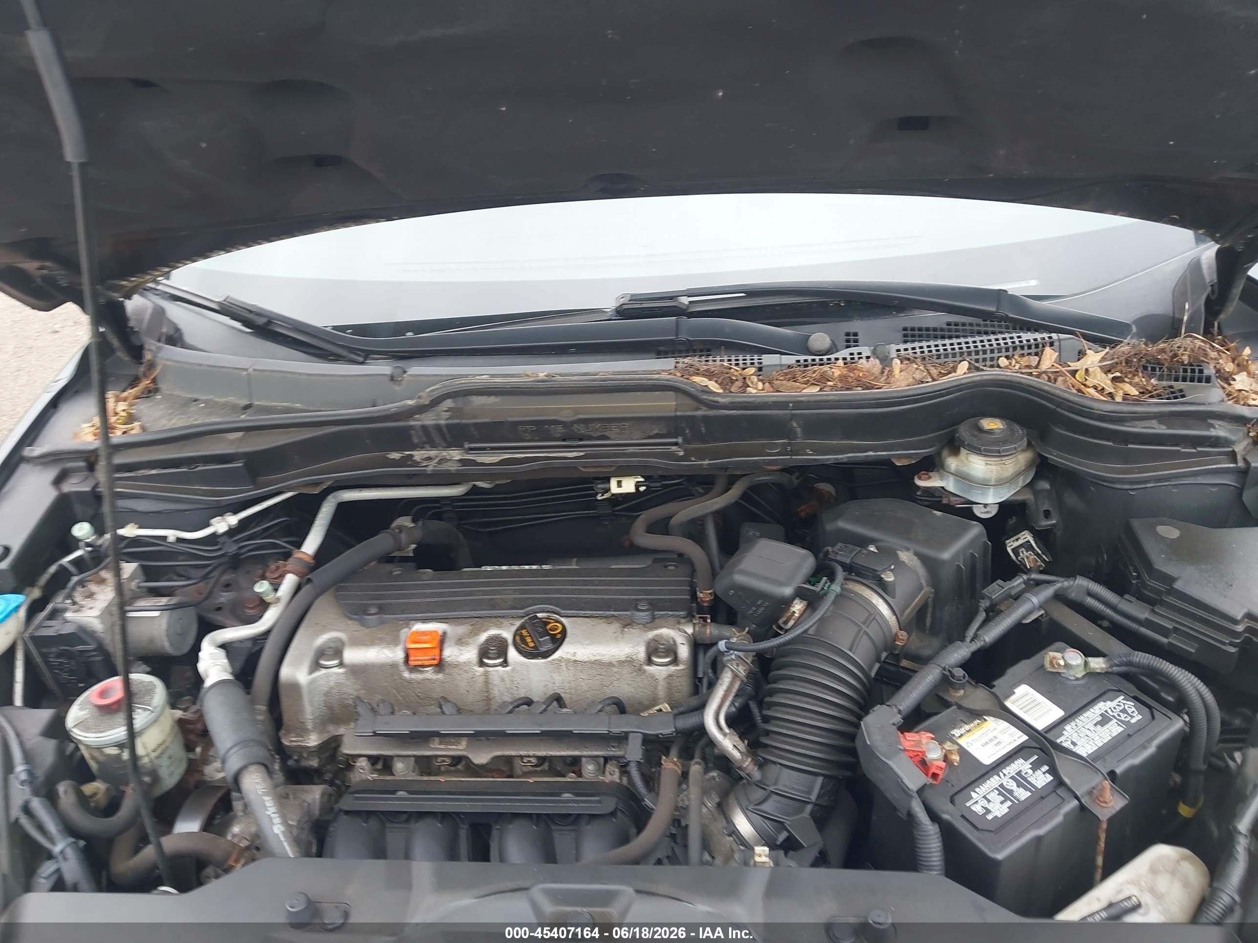2011 Honda Cr-v Ex Черный vin: 5J6RE4H55BL006856