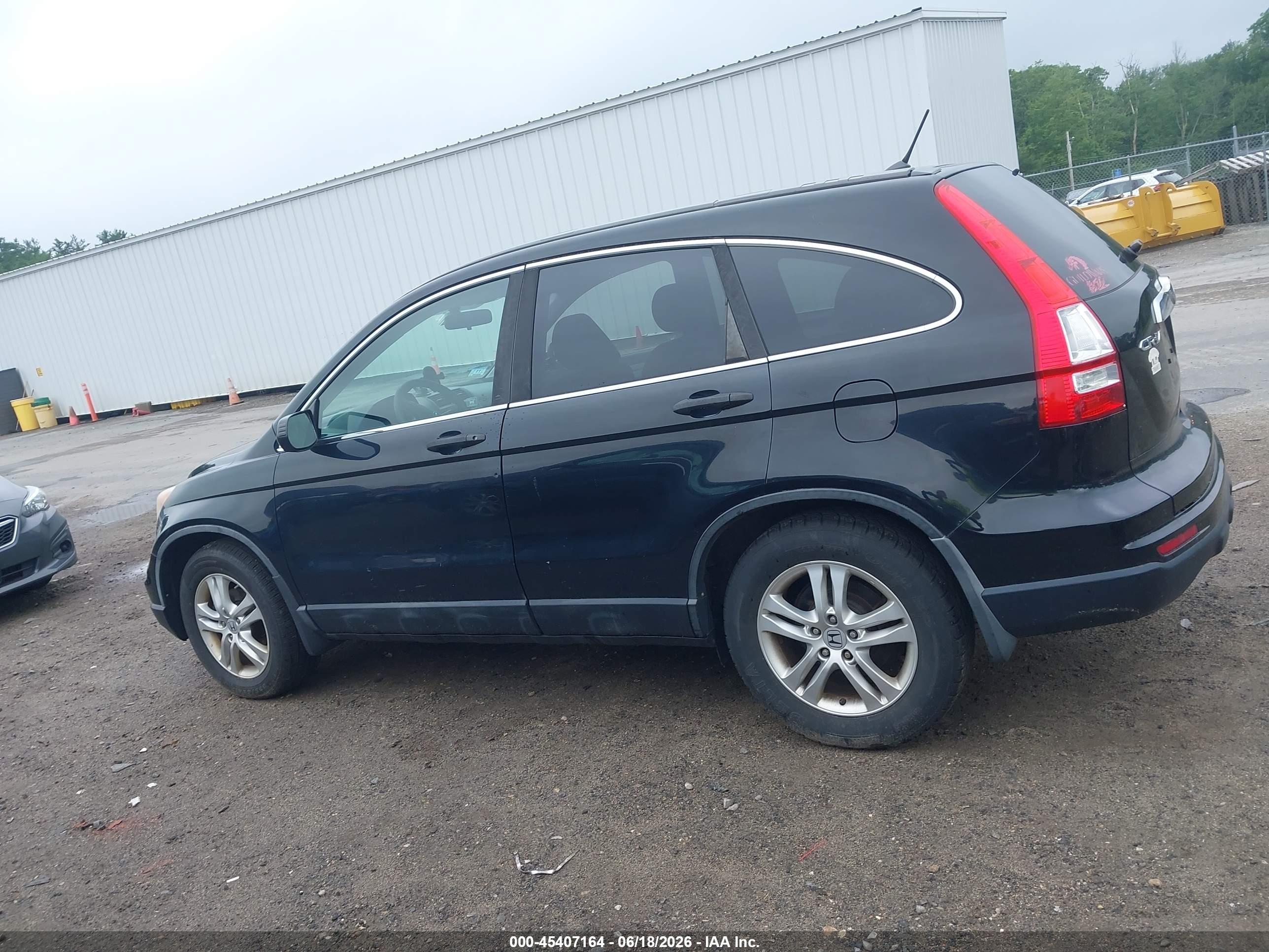 2011 Honda Cr-v Ex Черный vin: 5J6RE4H55BL006856