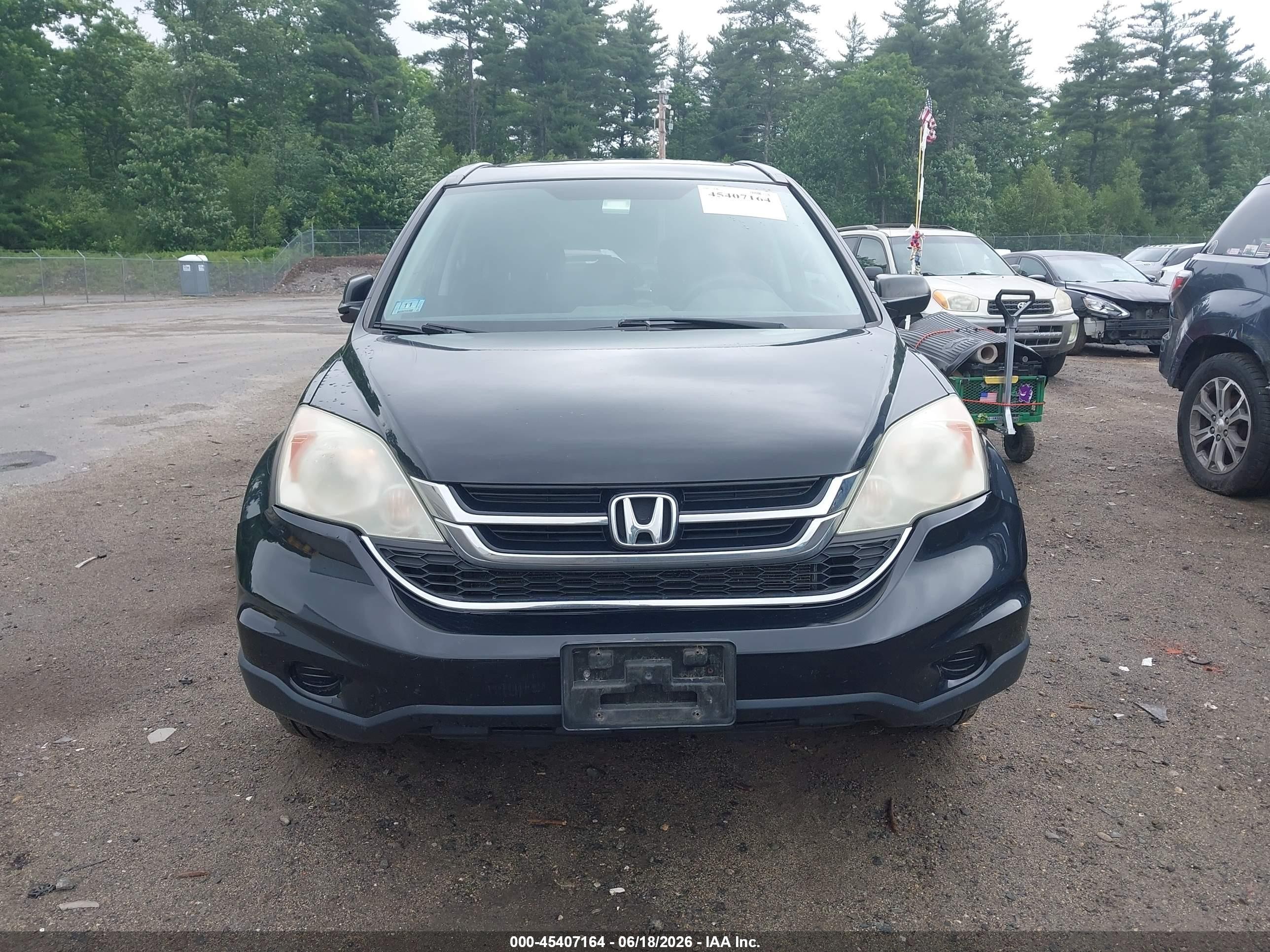 2011 Honda Cr-v Ex Черный vin: 5J6RE4H55BL006856