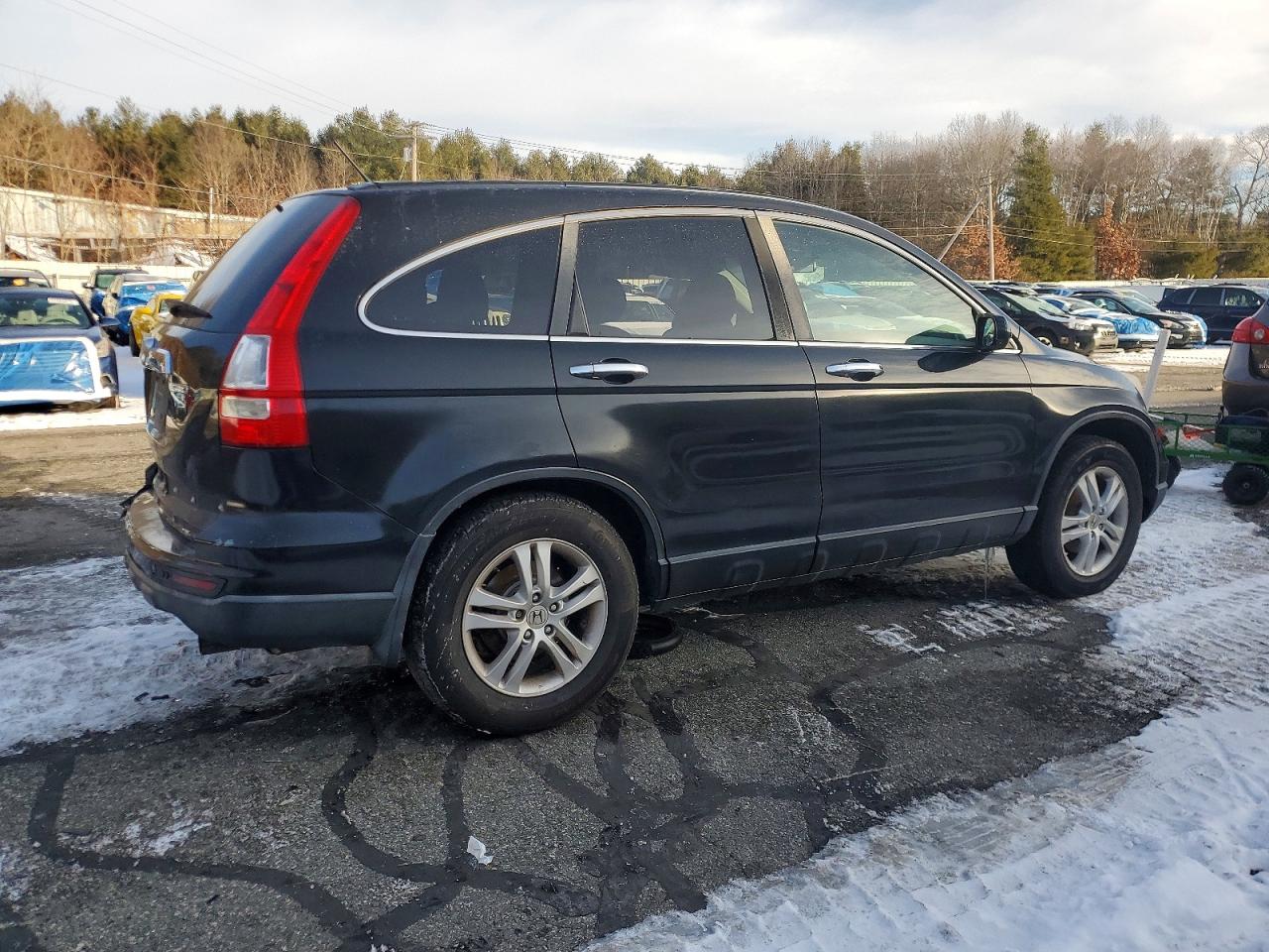 2011 Honda Cr-v Ex Black vin: 5J6RE4H55BL076552