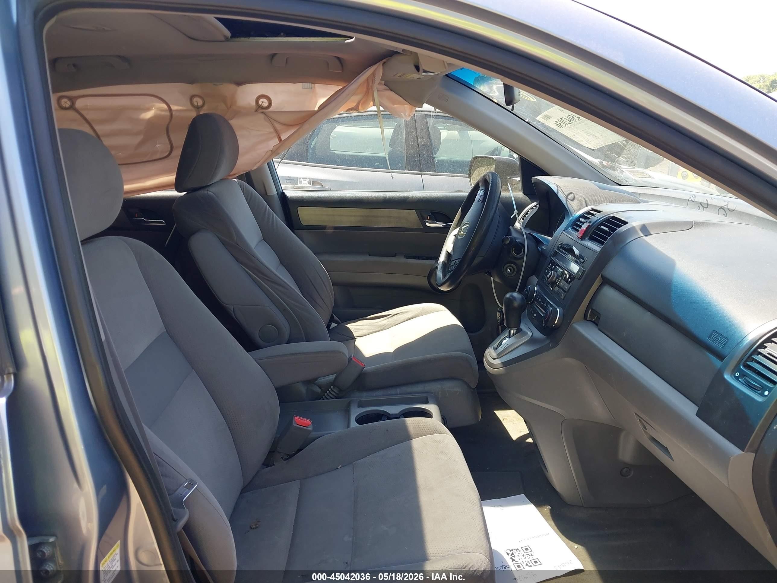 2010 Honda Cr-v Ex Light Blue vin: 5J6RE4H56AL015466