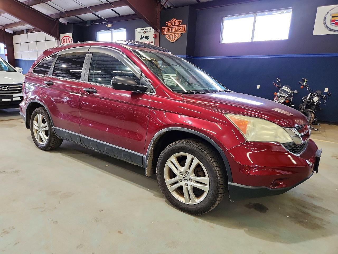 2010 Honda Cr-v Ex Burgundy vin: 5J6RE4H56AL042554