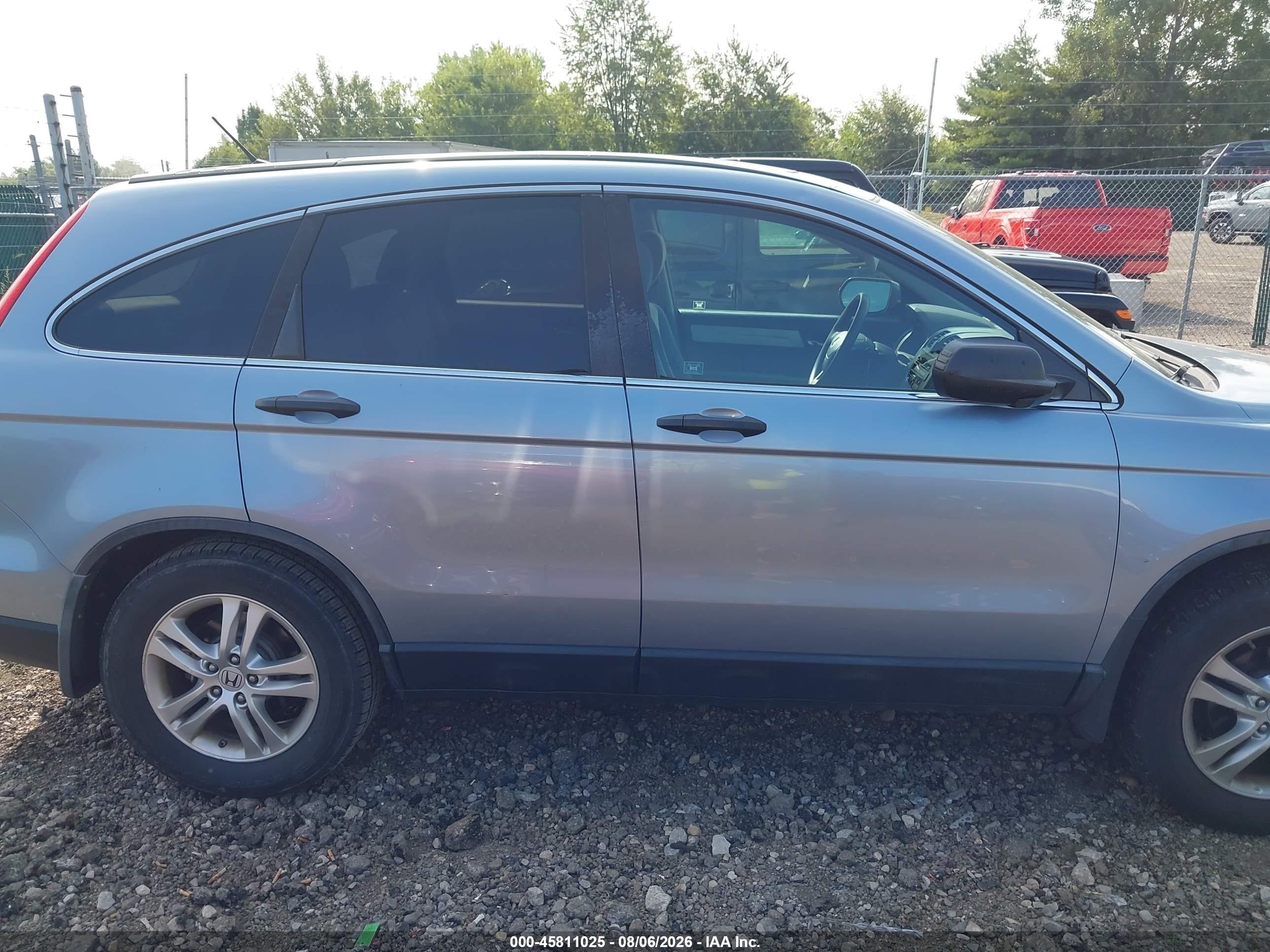 2010 Honda Cr-v Ex Blue vin: 5J6RE4H56AL045924