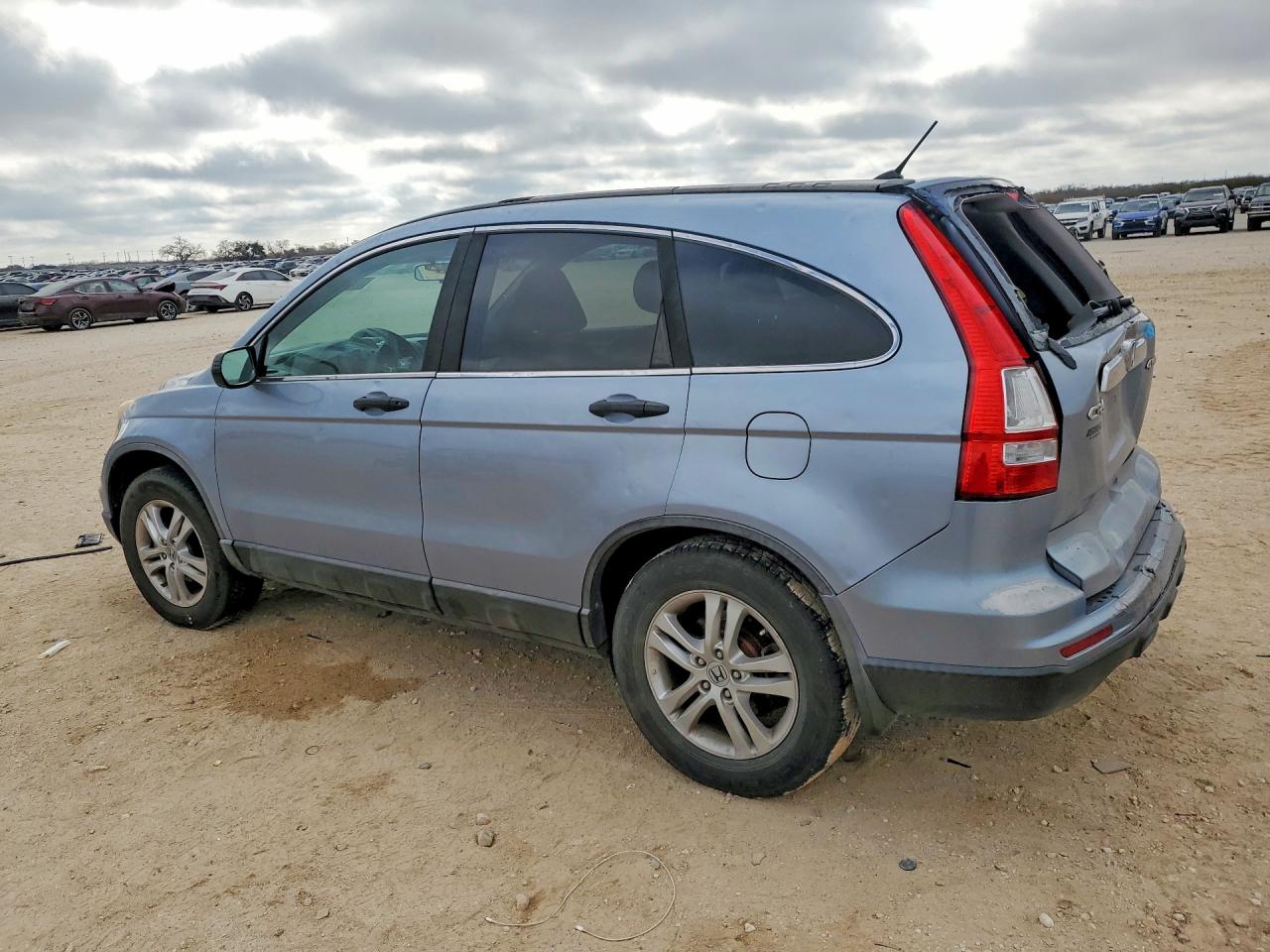 2010 Honda Cr-v Ex Silver vin: 5J6RE4H56AL060441