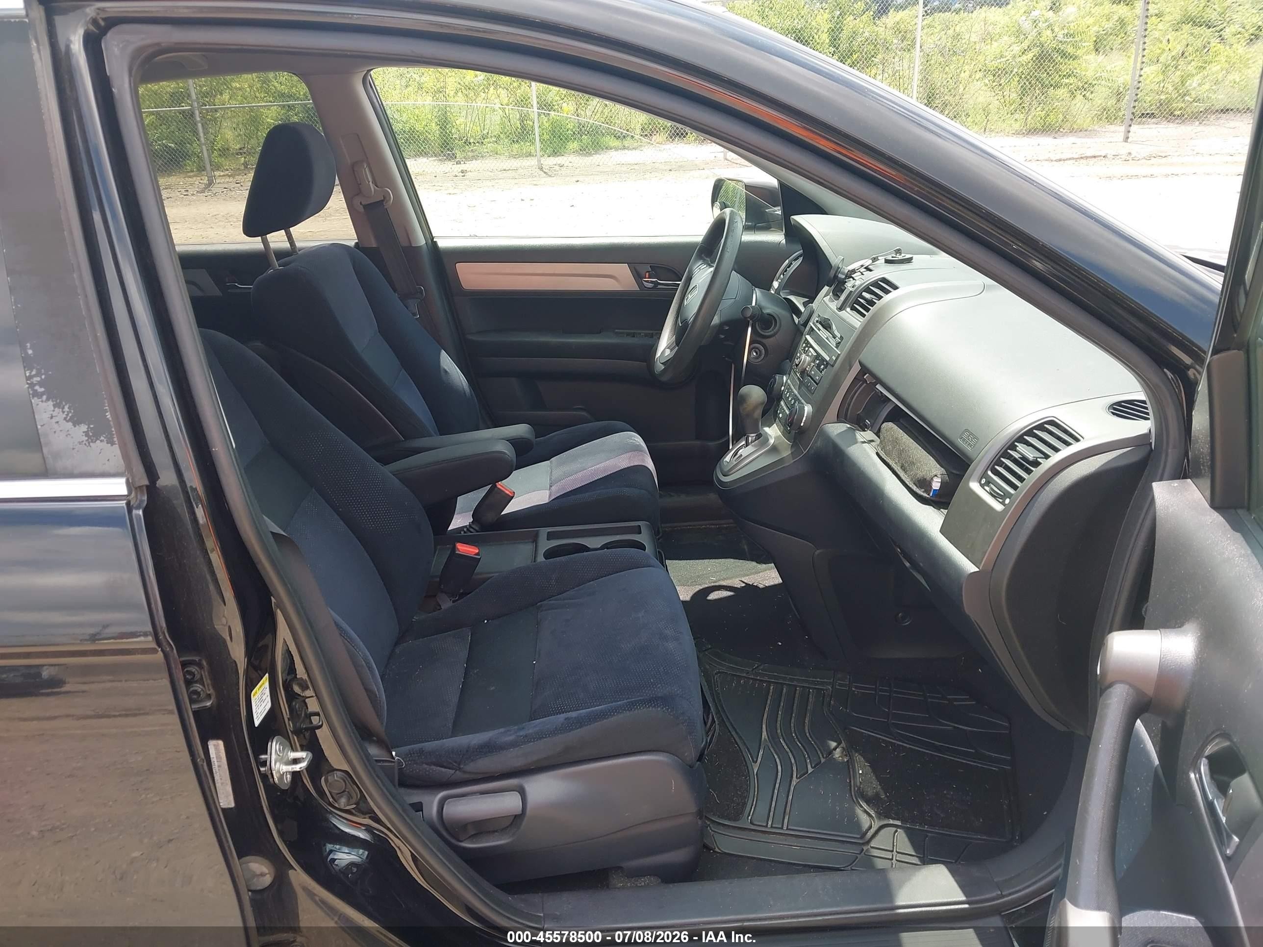 2010 Honda Cr-v Ex Black vin: 5J6RE4H56AL084707