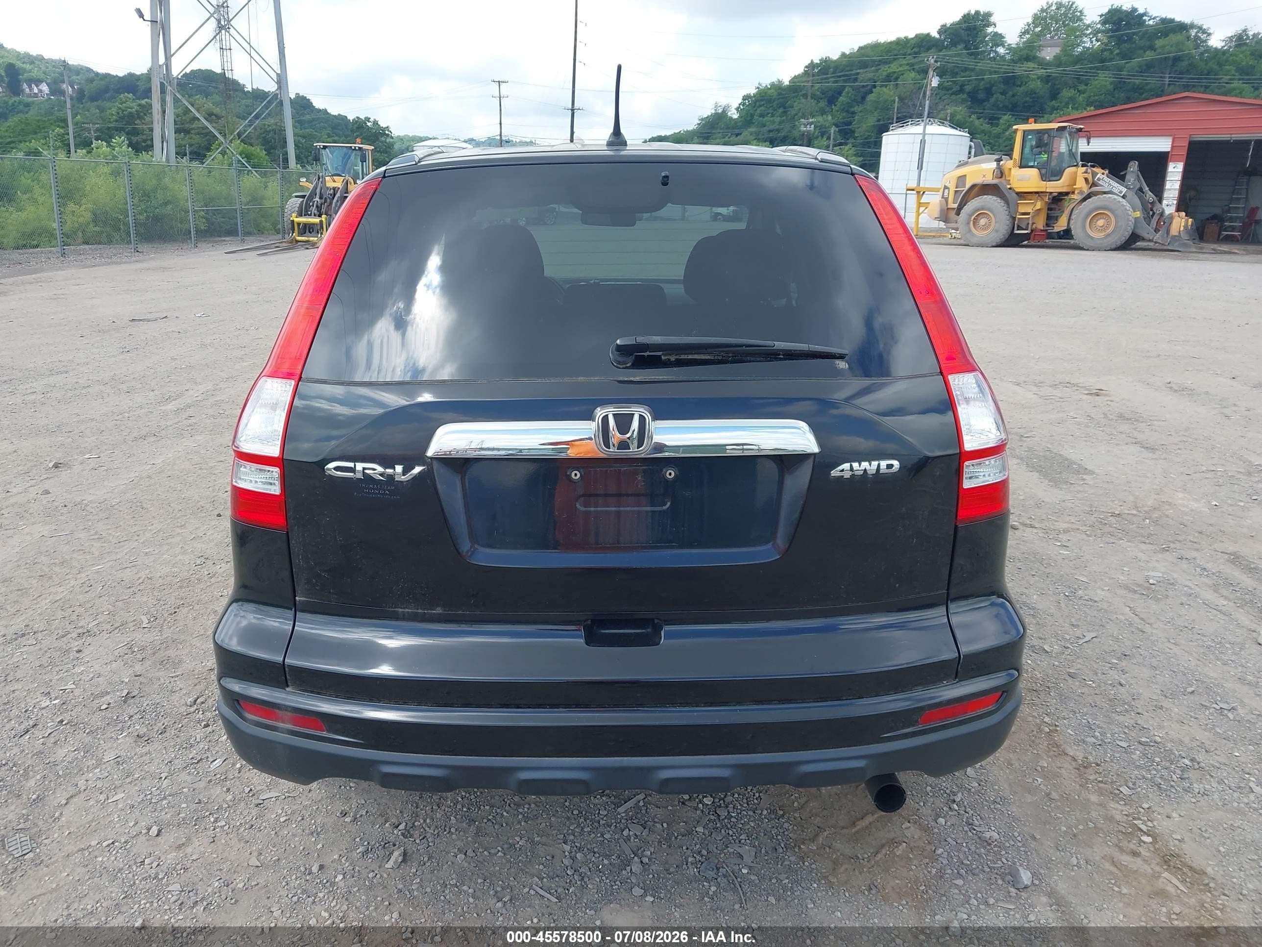 2010 Honda Cr-v Ex Black vin: 5J6RE4H56AL084707