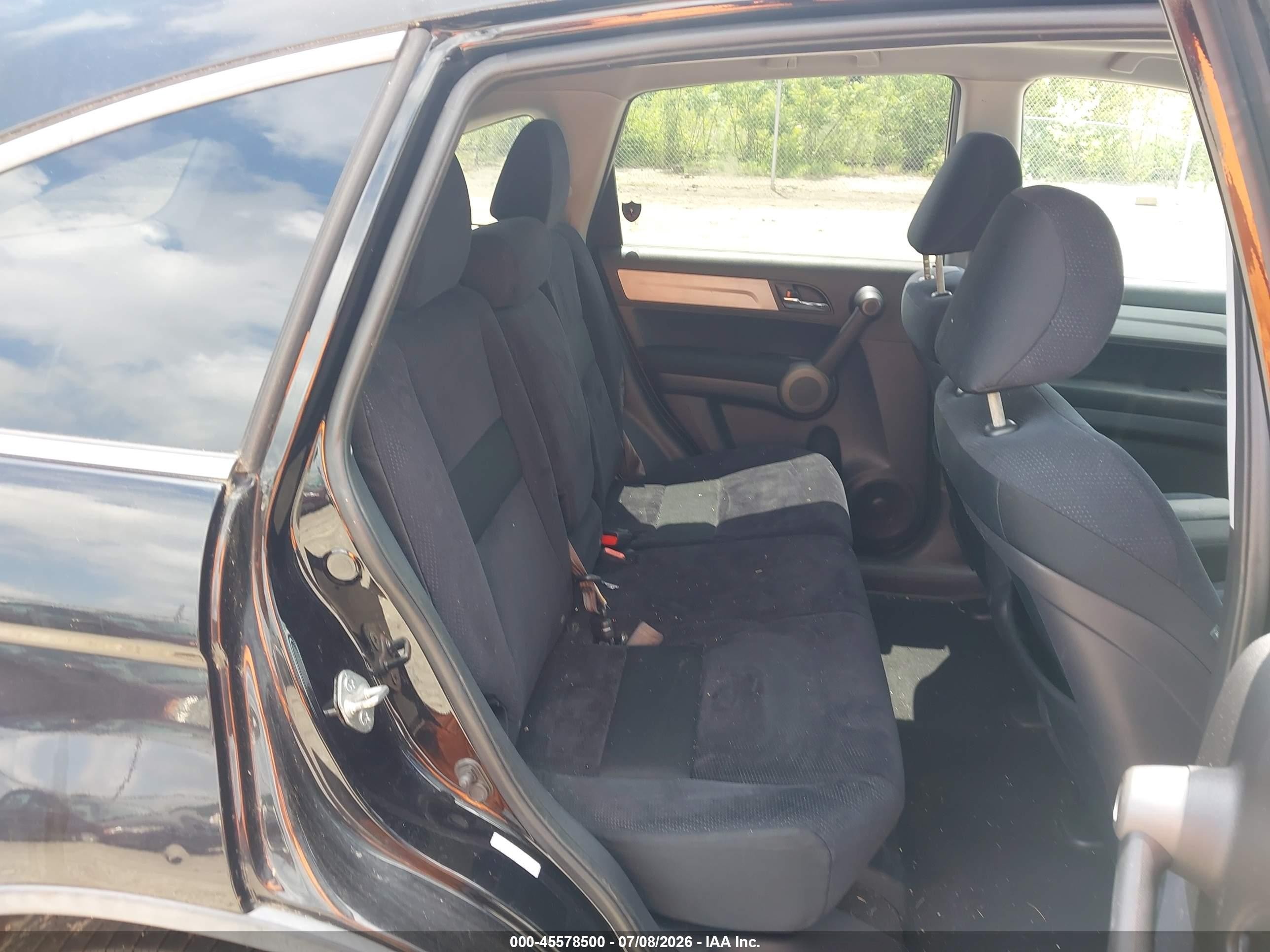 2010 Honda Cr-v Ex Black vin: 5J6RE4H56AL084707