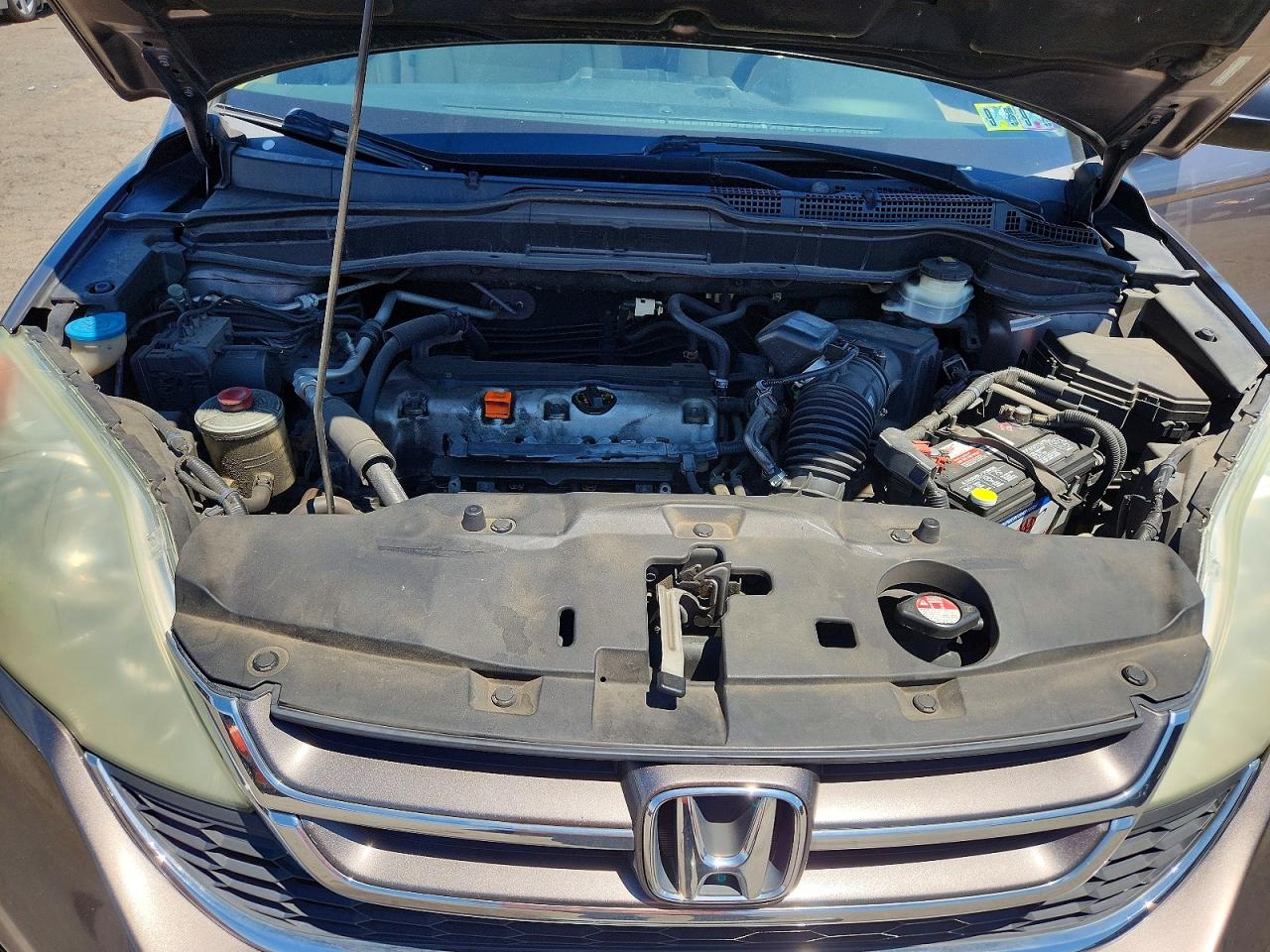 2010 Honda Cr-v Ex Gray vin: 5J6RE4H56AL088286