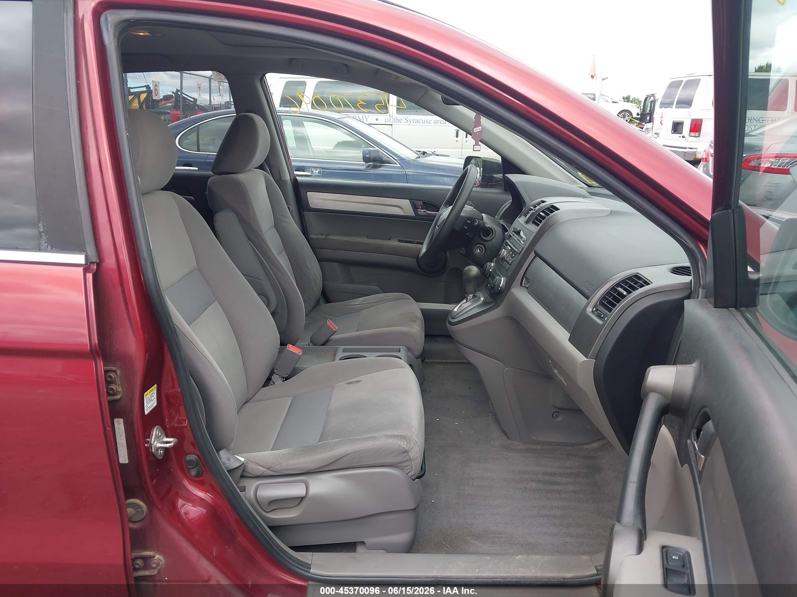 2010 Honda Cr-v Ex Red vin: 5J6RE4H56AL090281