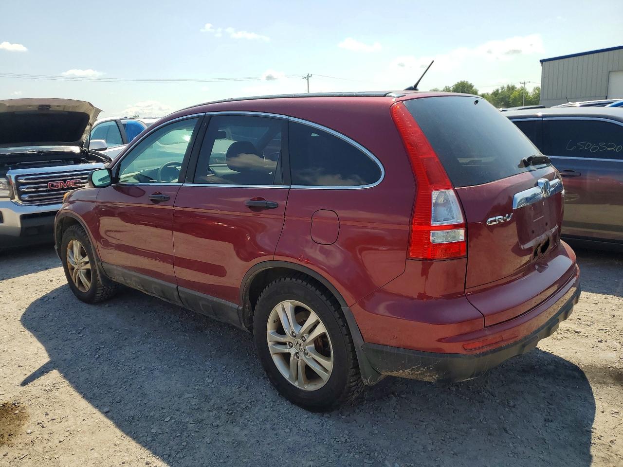 2010 Honda Cr-v Ex Red vin: 5J6RE4H56AL094685