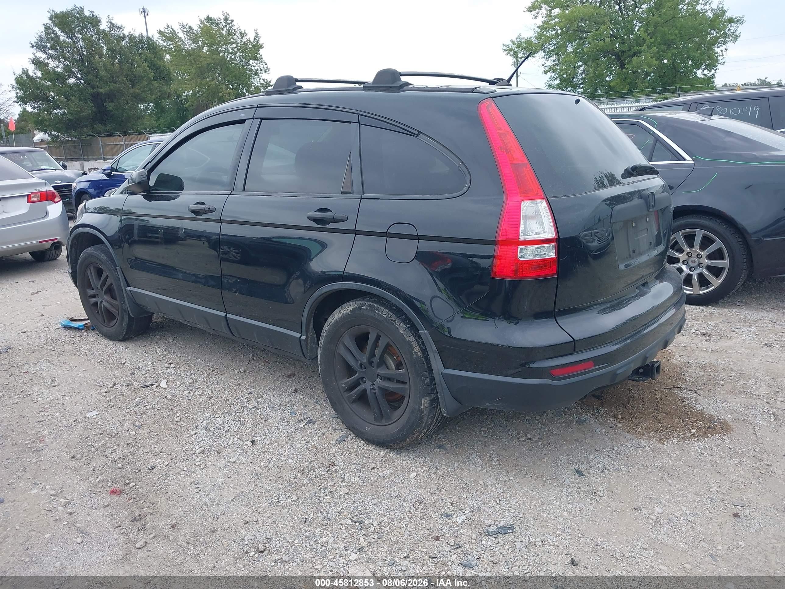 2011 Honda Cr-v Ex Black vin: 5J6RE4H56BL023083