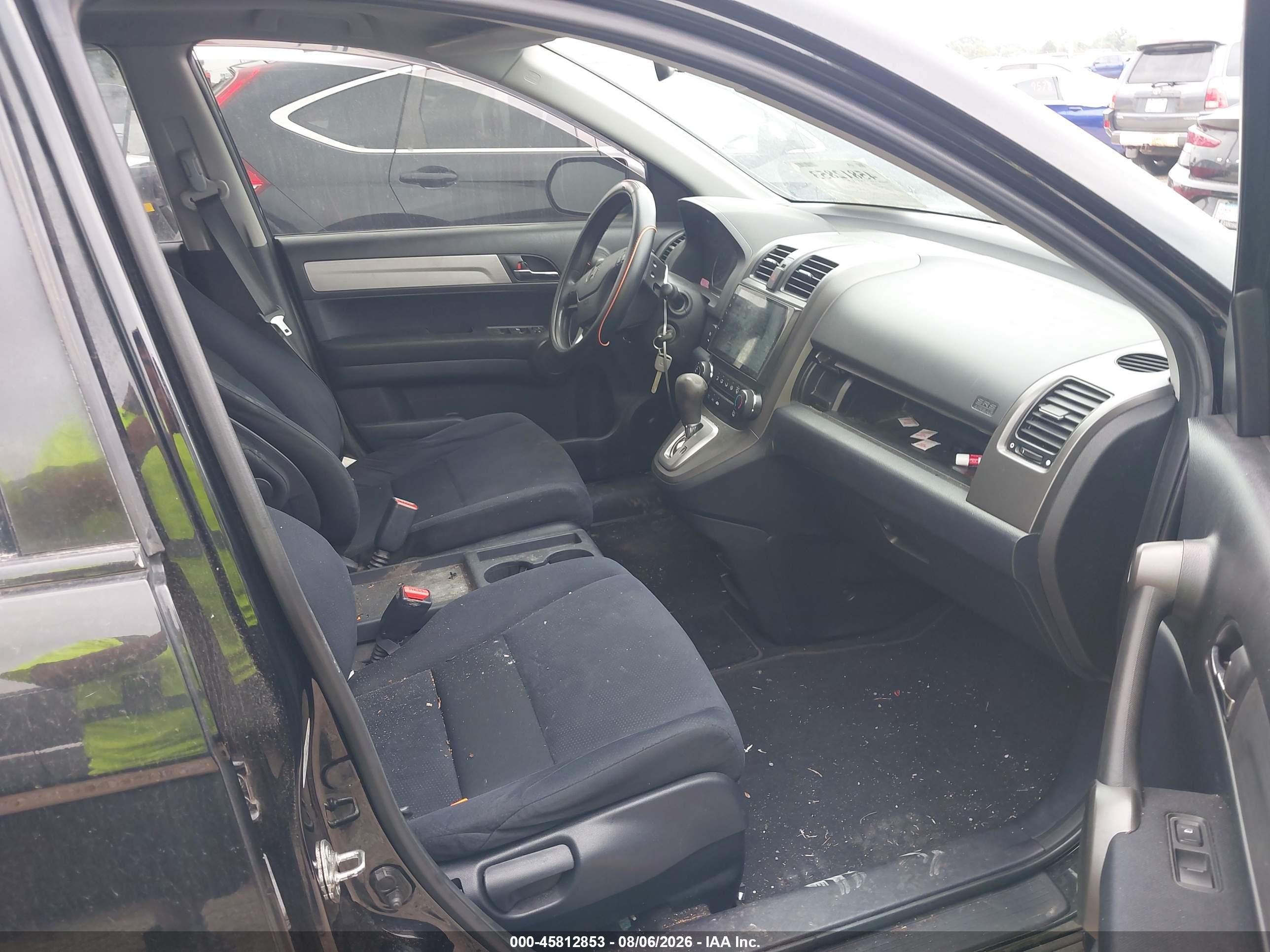 2011 Honda Cr-v Ex Black vin: 5J6RE4H56BL023083