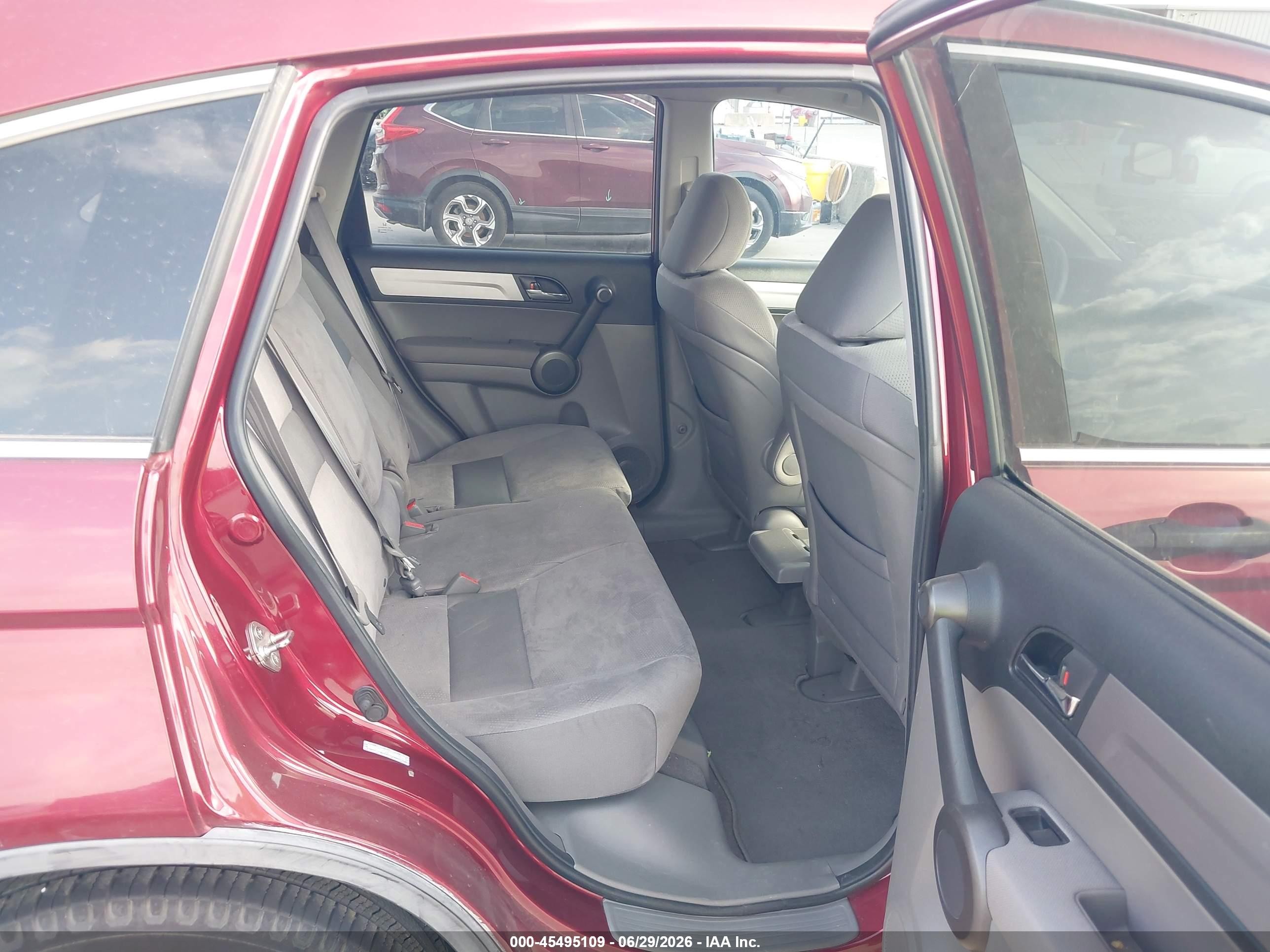 2011 Honda Cr-v Ex Red vin: 5J6RE4H56BL062076