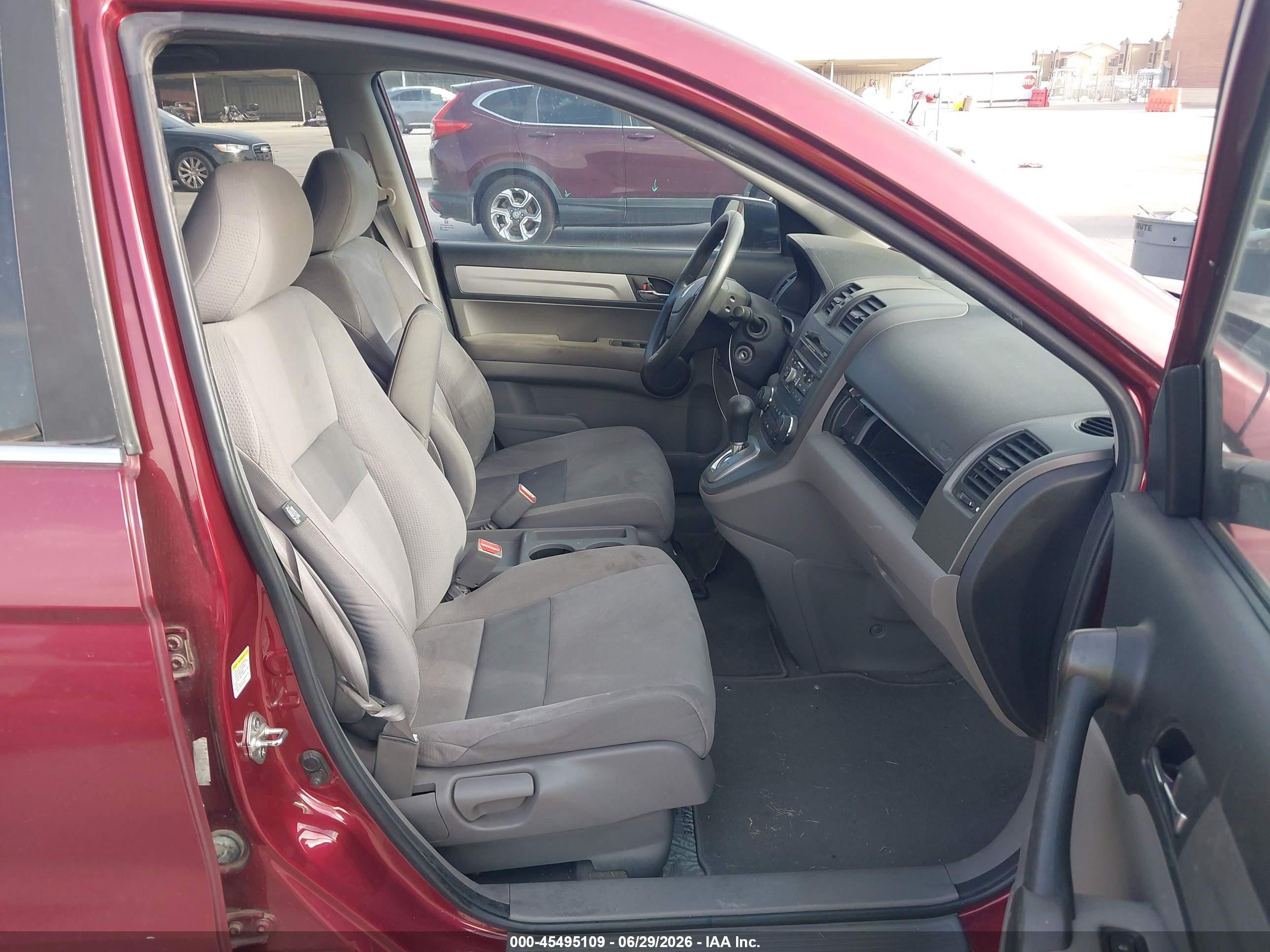 2011 Honda Cr-v Ex Red vin: 5J6RE4H56BL062076