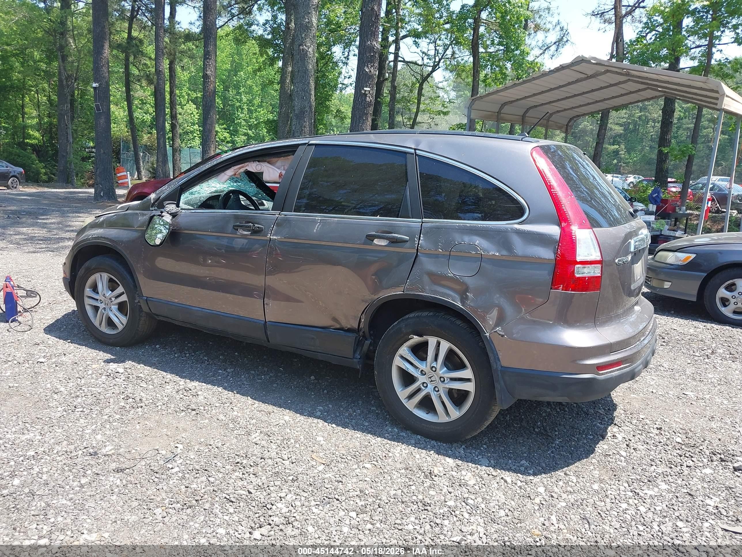2011 Honda Cr-v Ex Серый vin: 5J6RE4H56BL116699