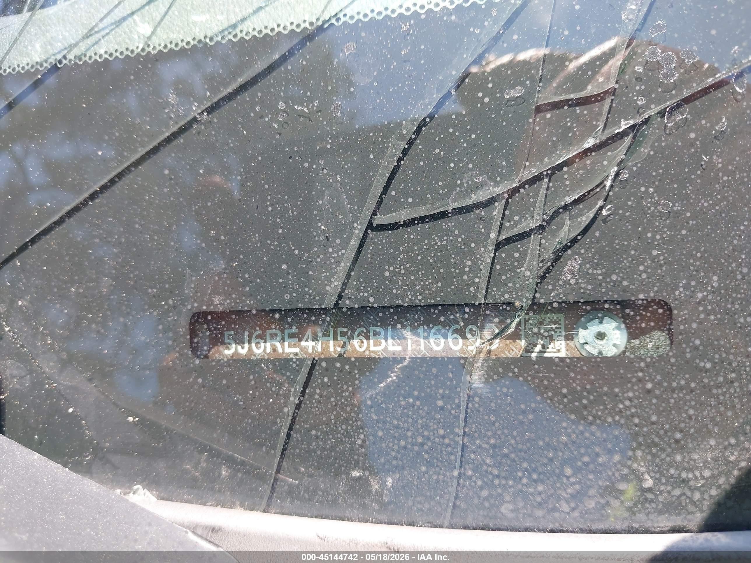 2011 Honda Cr-v Ex Серый vin: 5J6RE4H56BL116699