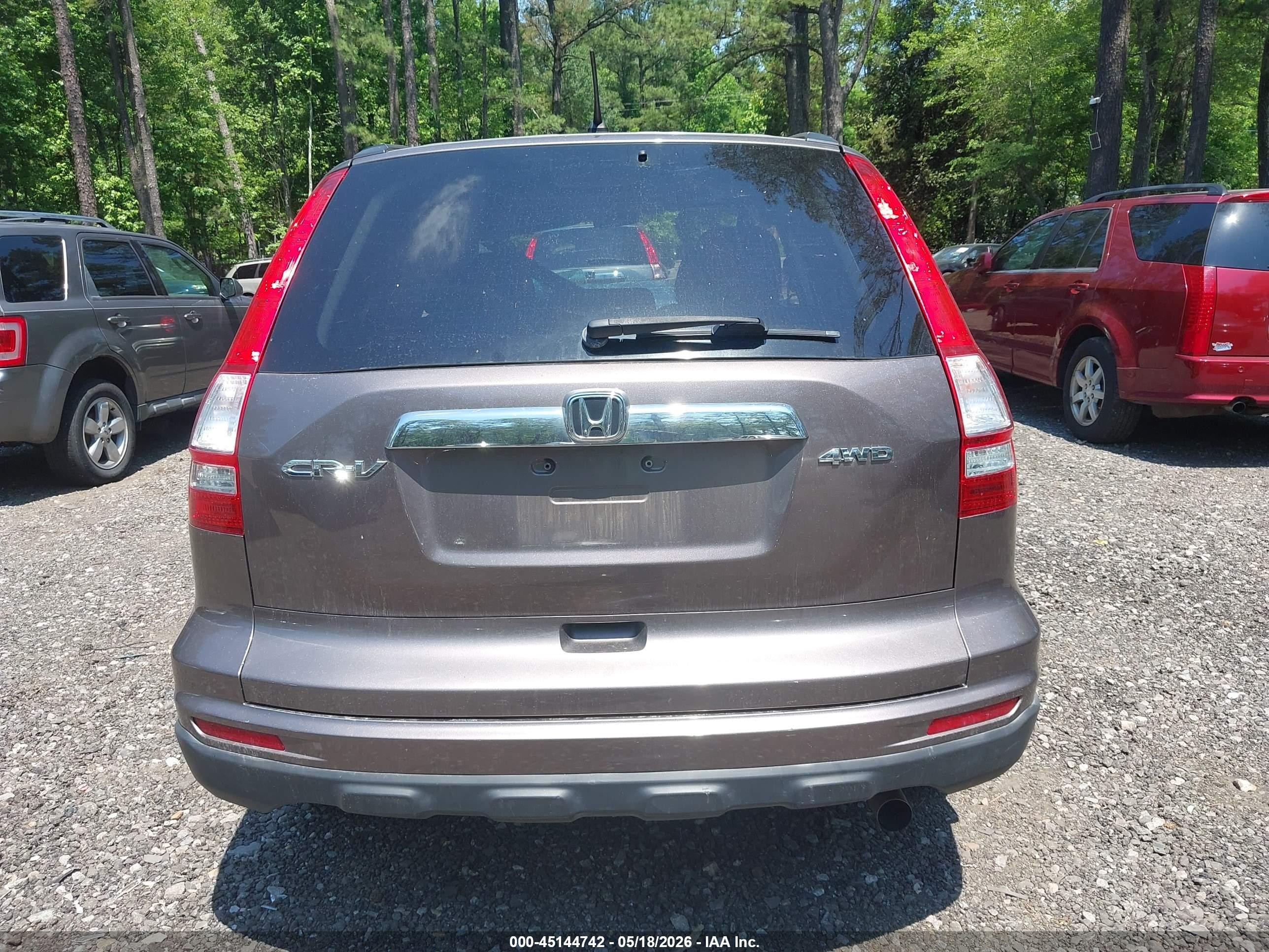 2011 Honda Cr-v Ex Серый vin: 5J6RE4H56BL116699