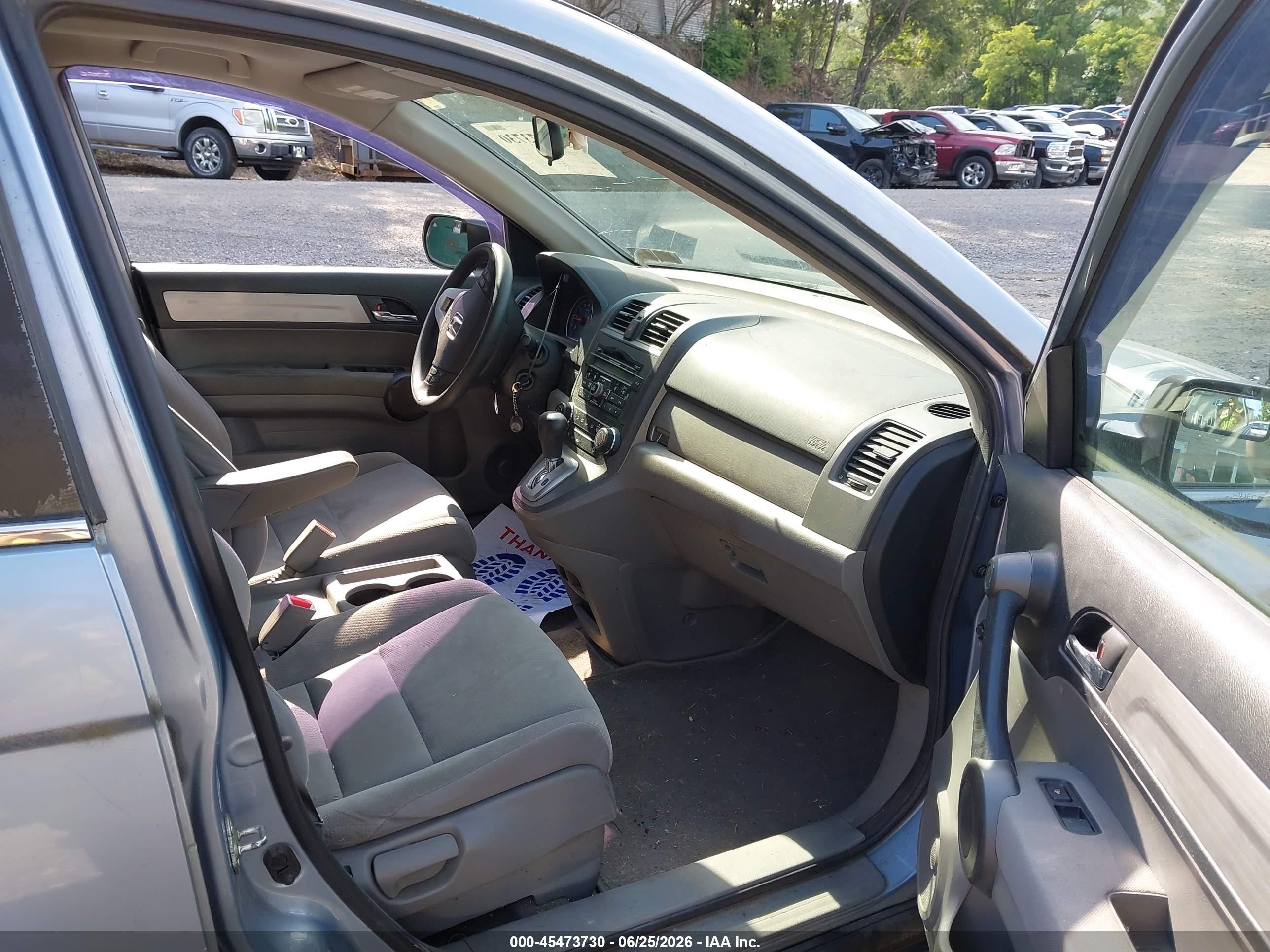2010 Honda Cr-v Ex Blue vin: 5J6RE4H57AL004718