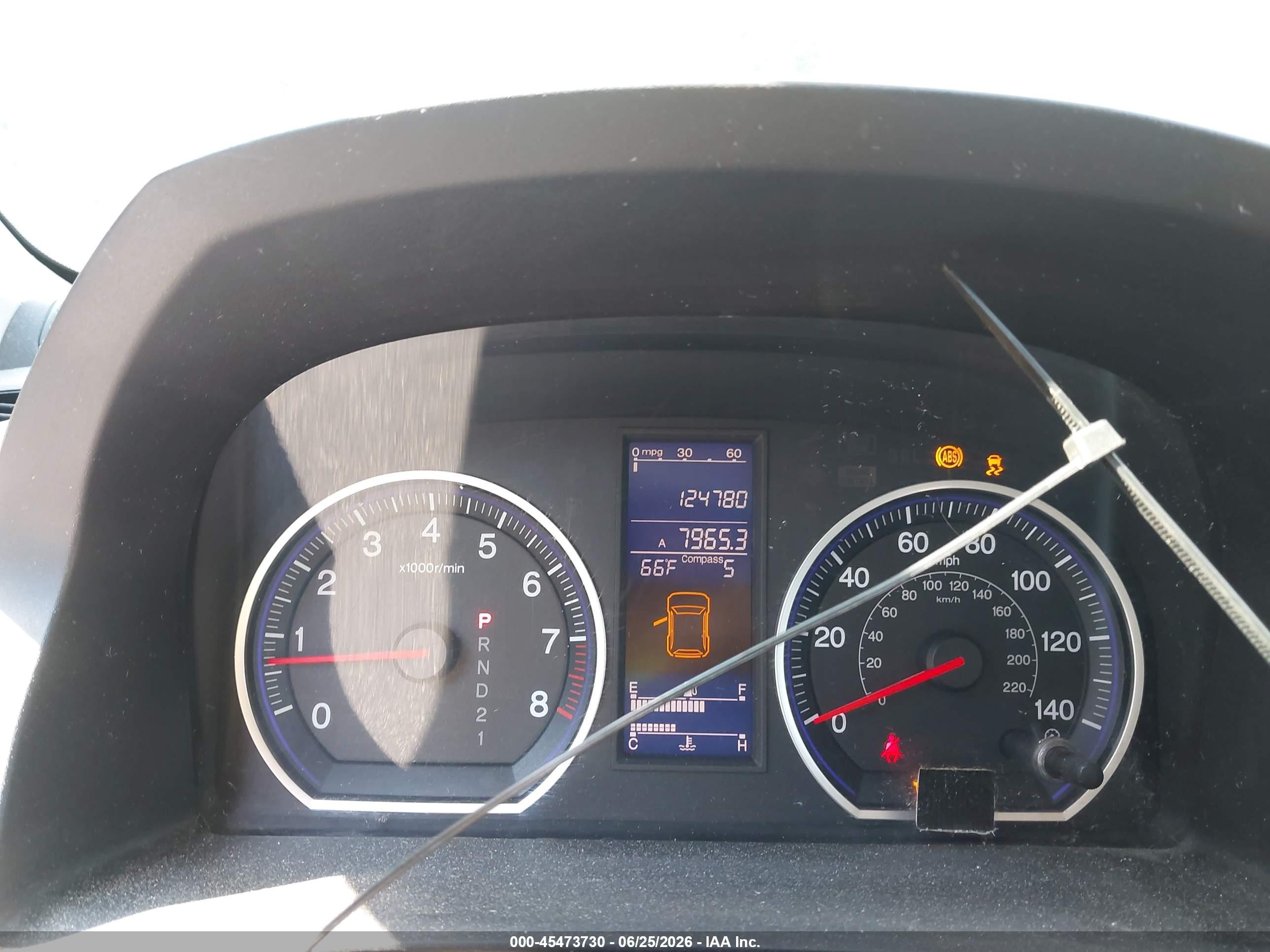 2010 Honda Cr-v Ex Blue vin: 5J6RE4H57AL004718