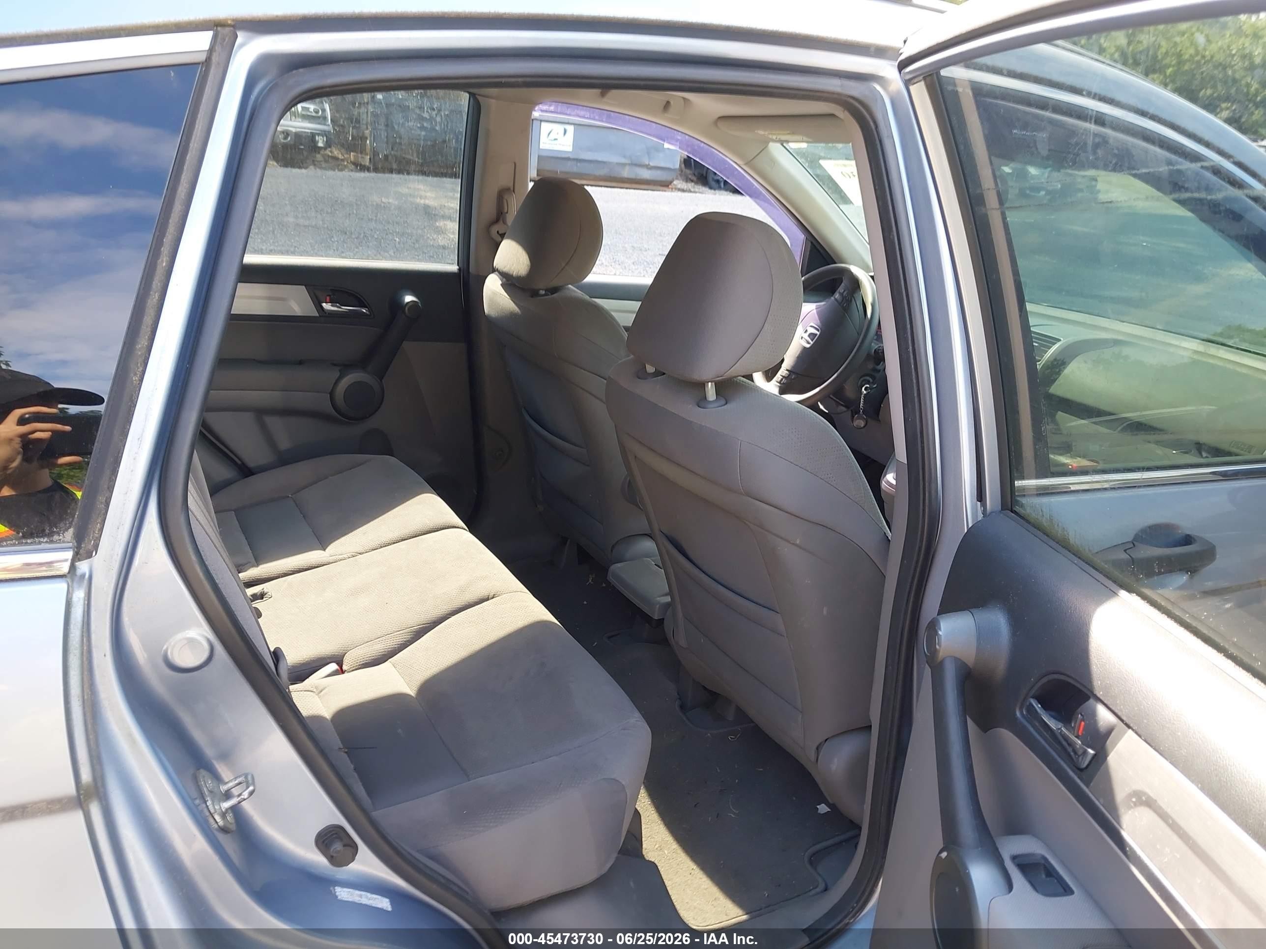 2010 Honda Cr-v Ex Blue vin: 5J6RE4H57AL004718
