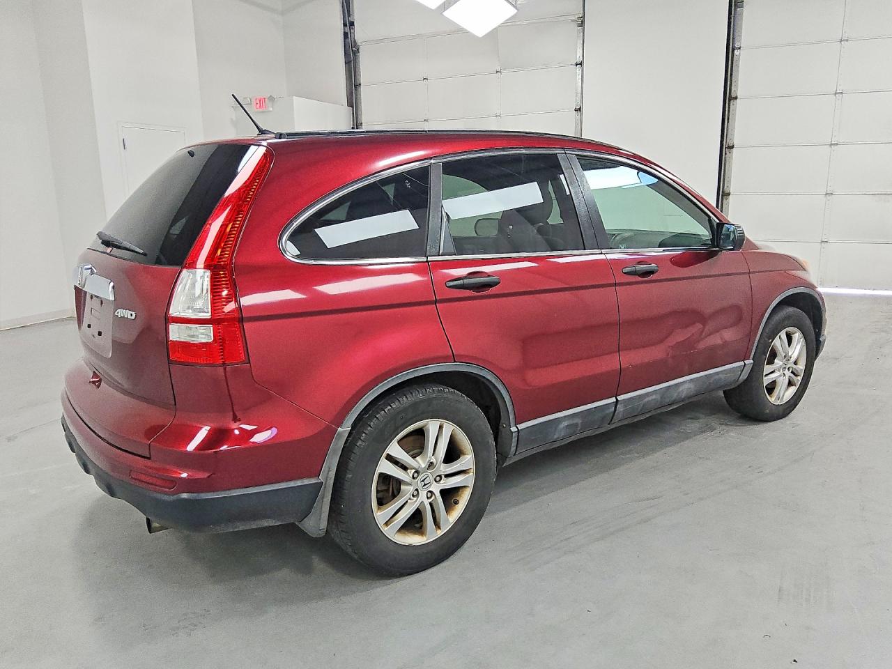 2010 Honda Cr-v Ex Burgundy vin: 5J6RE4H57AL010521