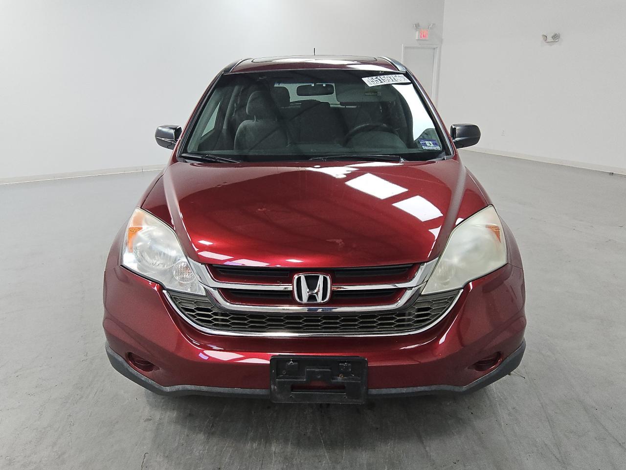 2010 Honda Cr-v Ex Burgundy vin: 5J6RE4H57AL010521 Damage: Left Head Lamp, Faded, Repair Required
