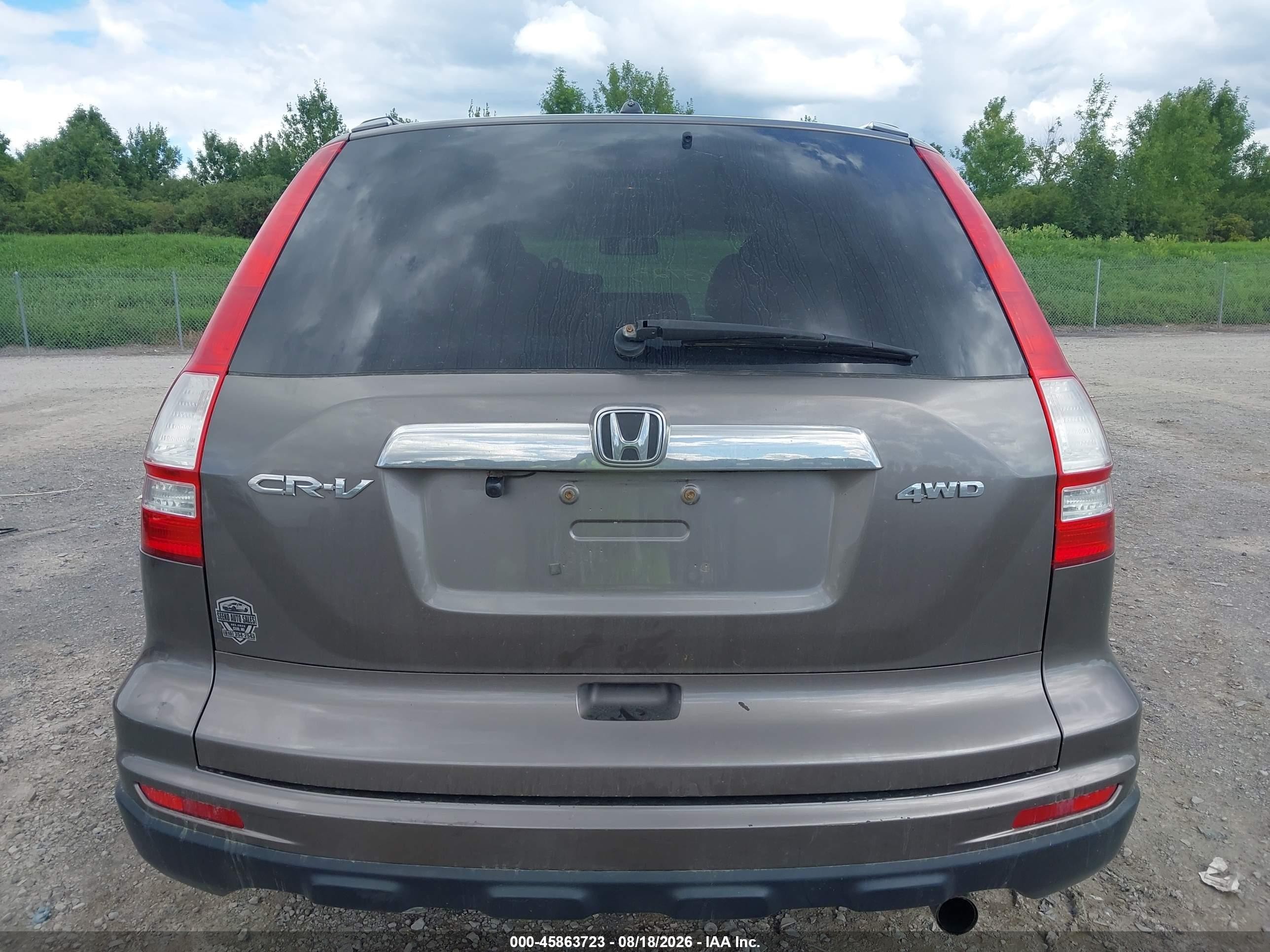 2010 Honda Cr-v Ex Gray vin: 5J6RE4H57AL033328