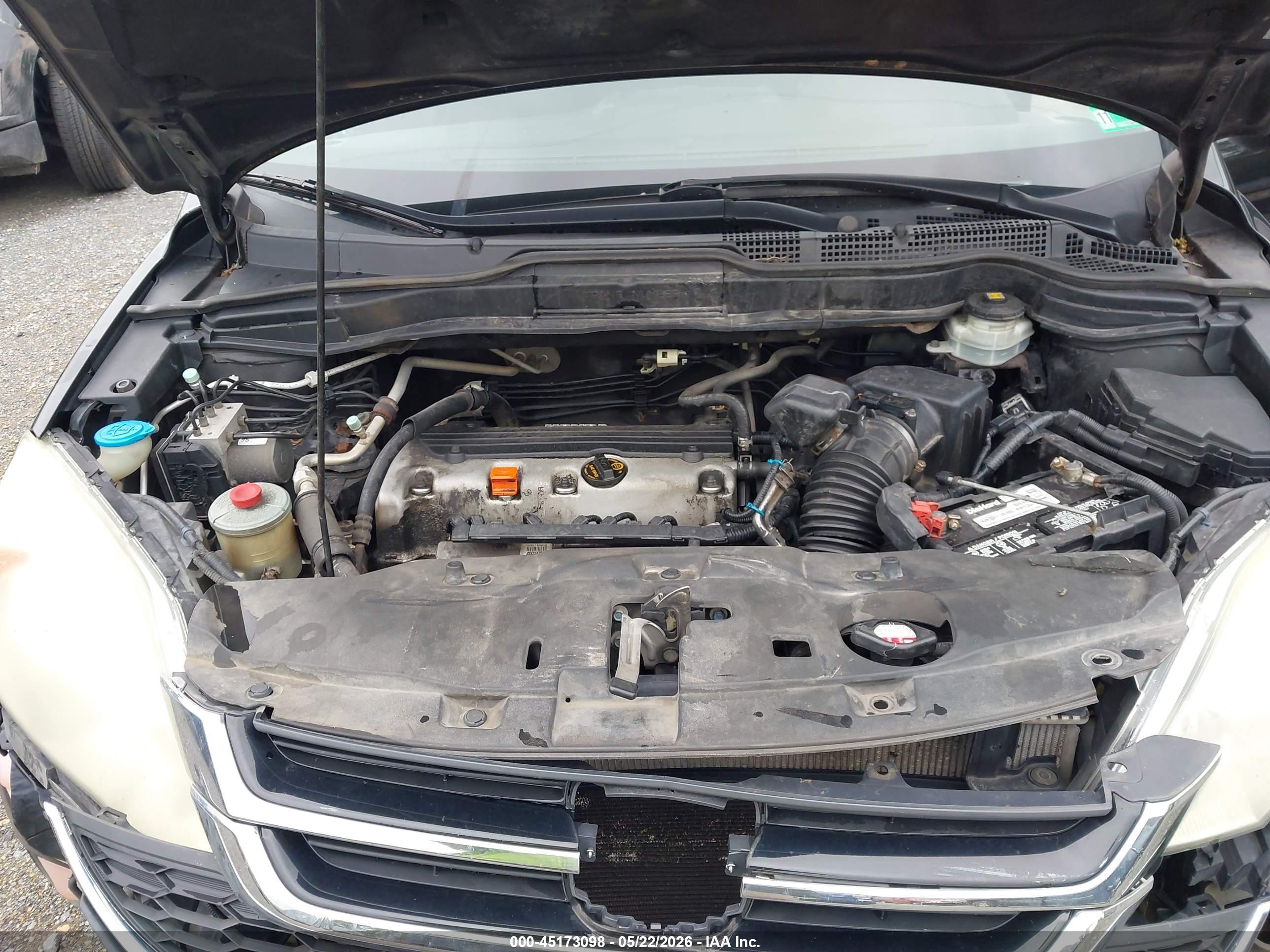 2010 Honda Cr-v Ex Black vin: 5J6RE4H57AL080729