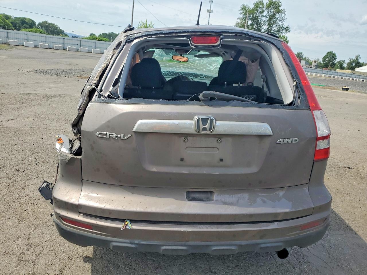 2010 Honda Cr-v Ex Gray vin: 5J6RE4H57AL085283